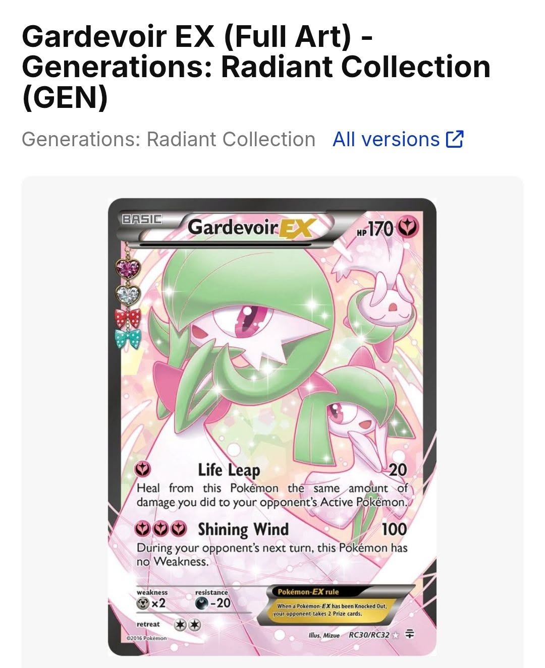 Mega Gardevoir ex #187