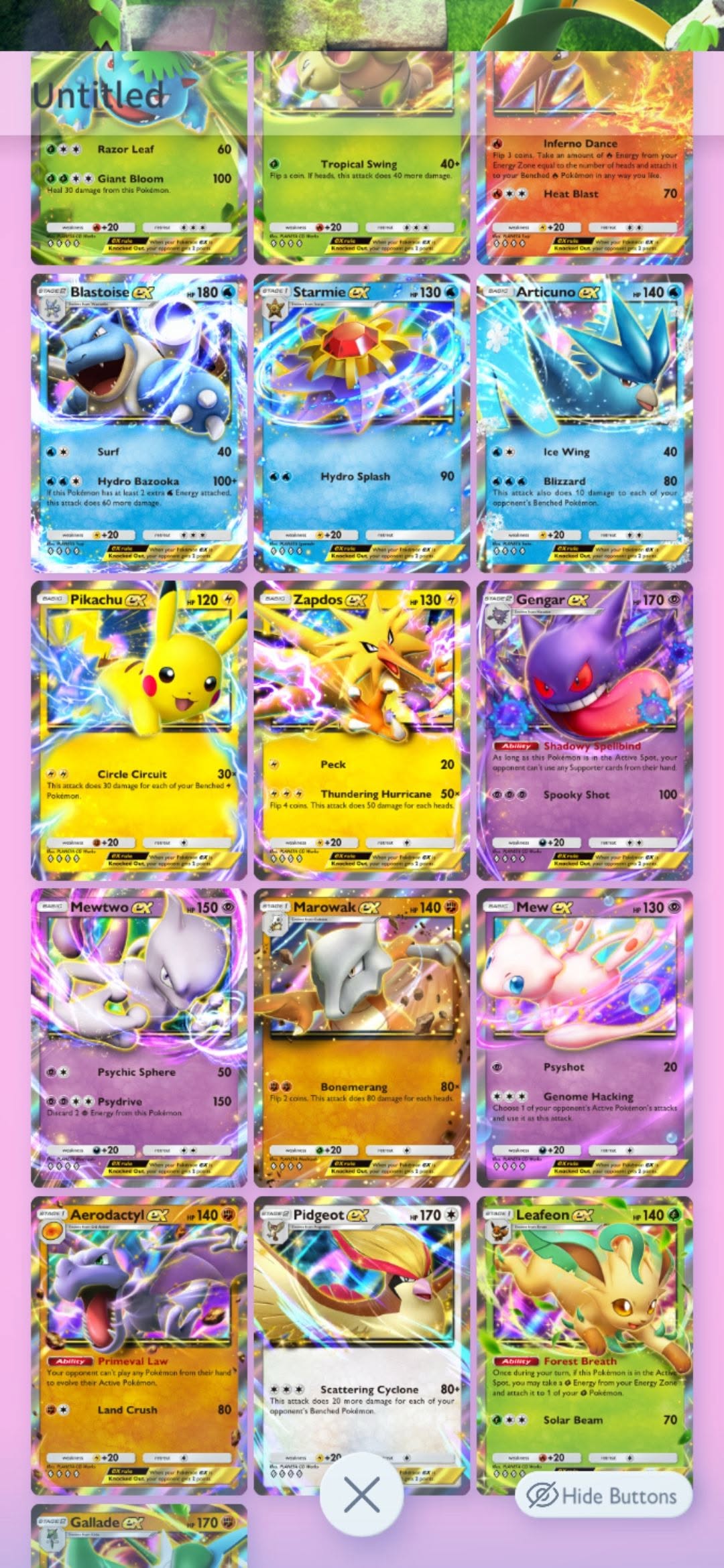 Please help Looking for 2 gyaridos ex this is what I have thanks
