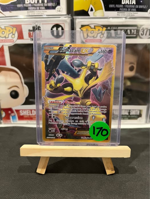 Alakazam Ex 125/124 XY Fates Collide Secret Rare Pokemon Card