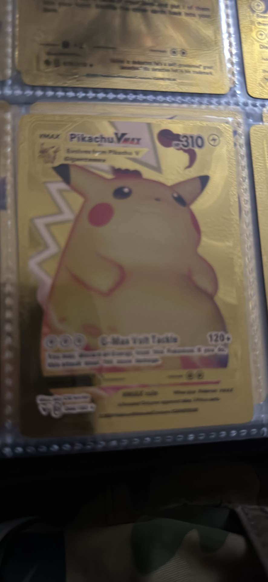 Gold Pikachu Vmax | Used - like new | $200.00 | Memphis, Tennessee