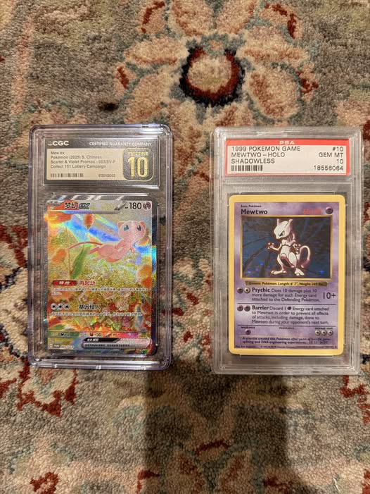 Pristine mew and mewtwo pokemon cards for sale - Facebook