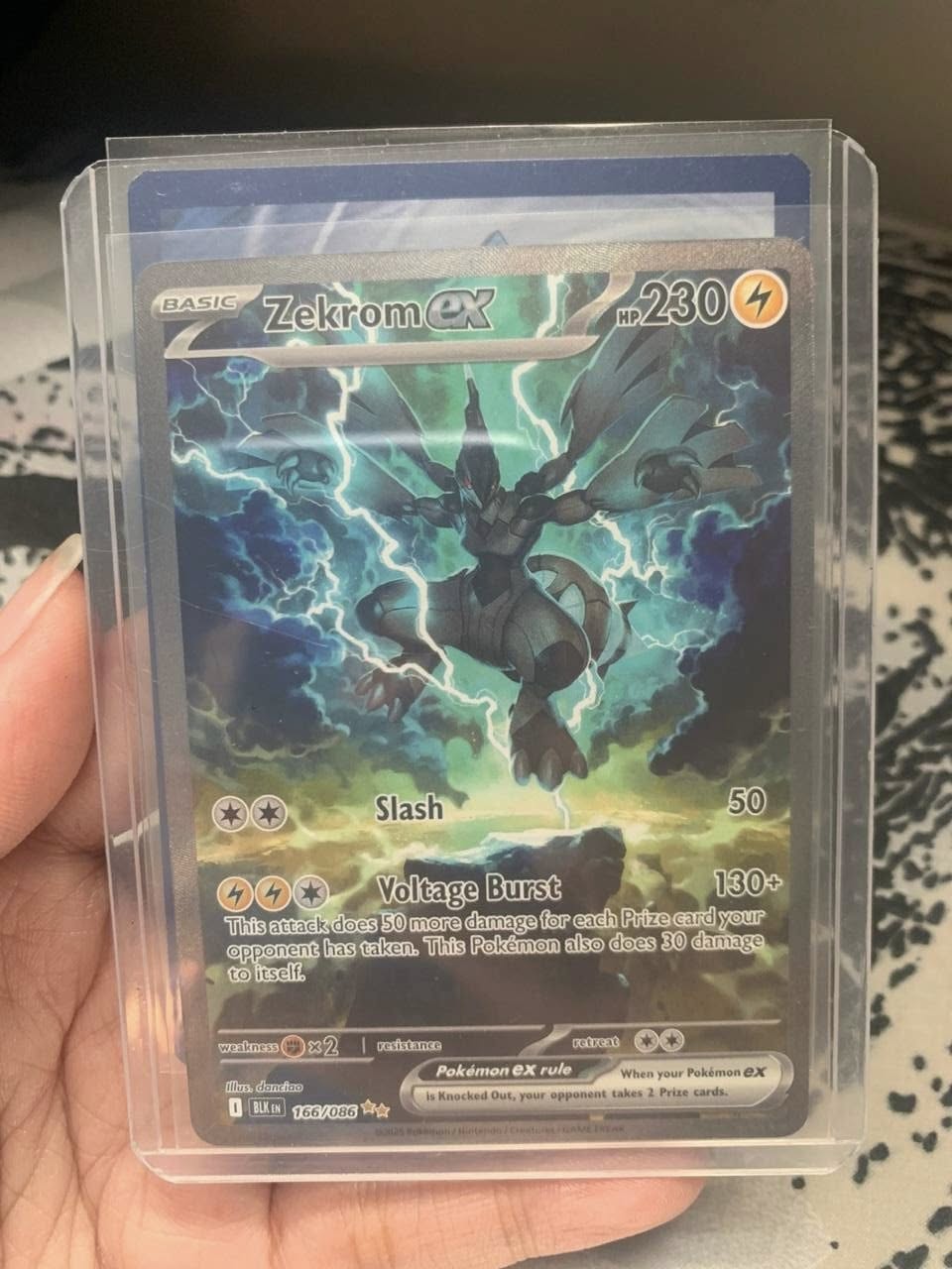 Zekrom ex card for sale