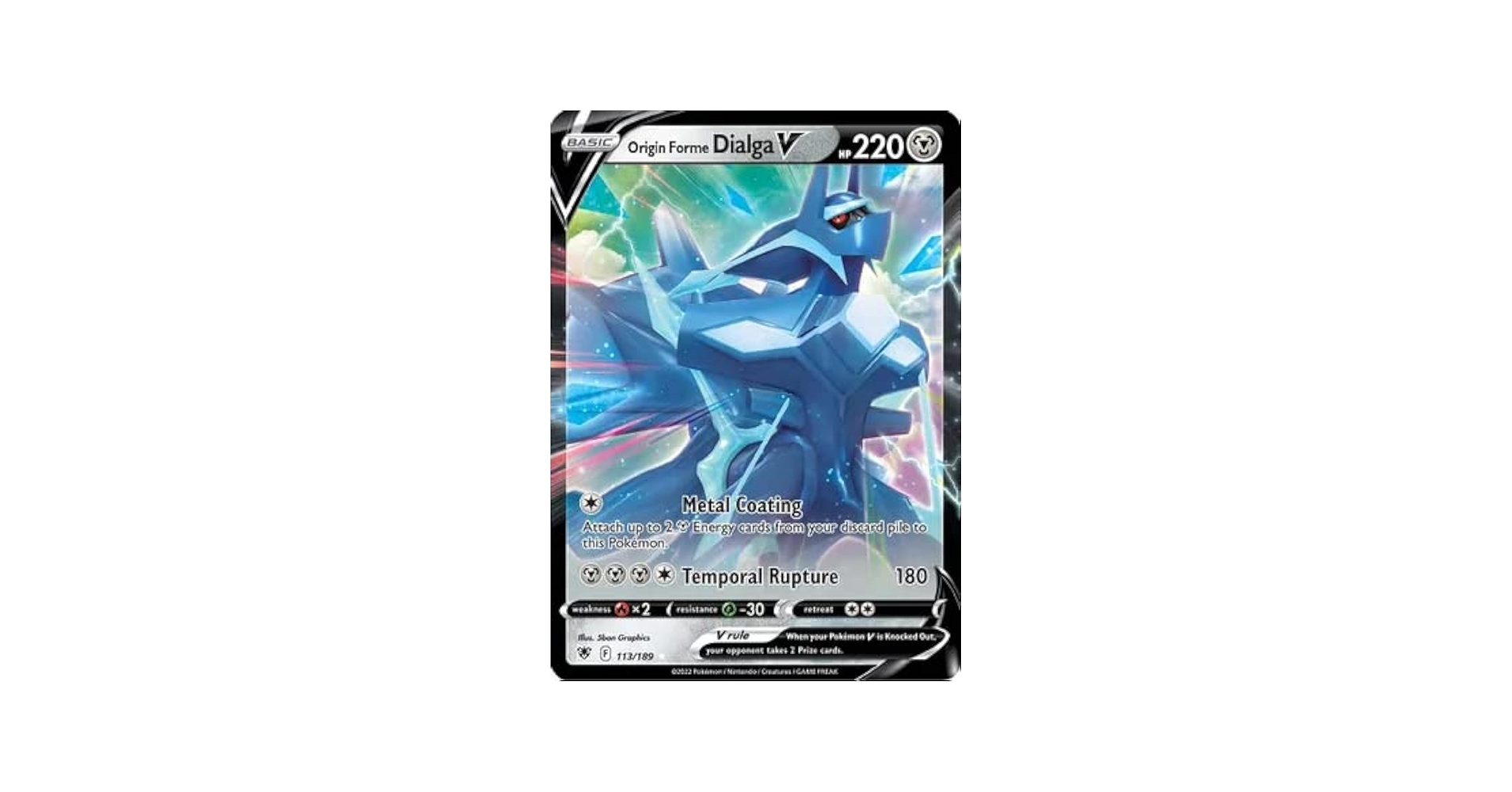 Origin Forme Dialga V #113