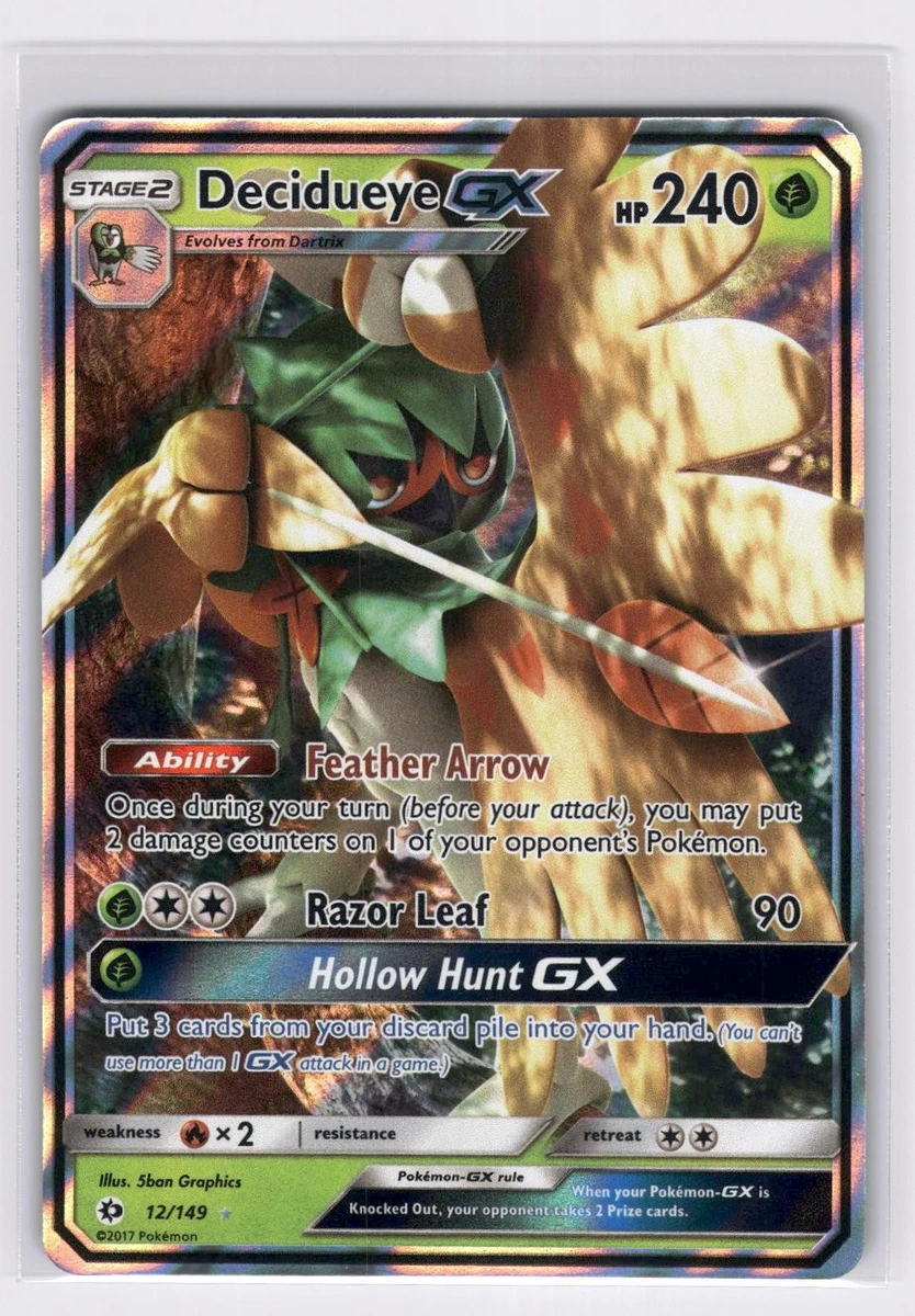Decidueye GX 12/149 SM Base Set for sale | eBay