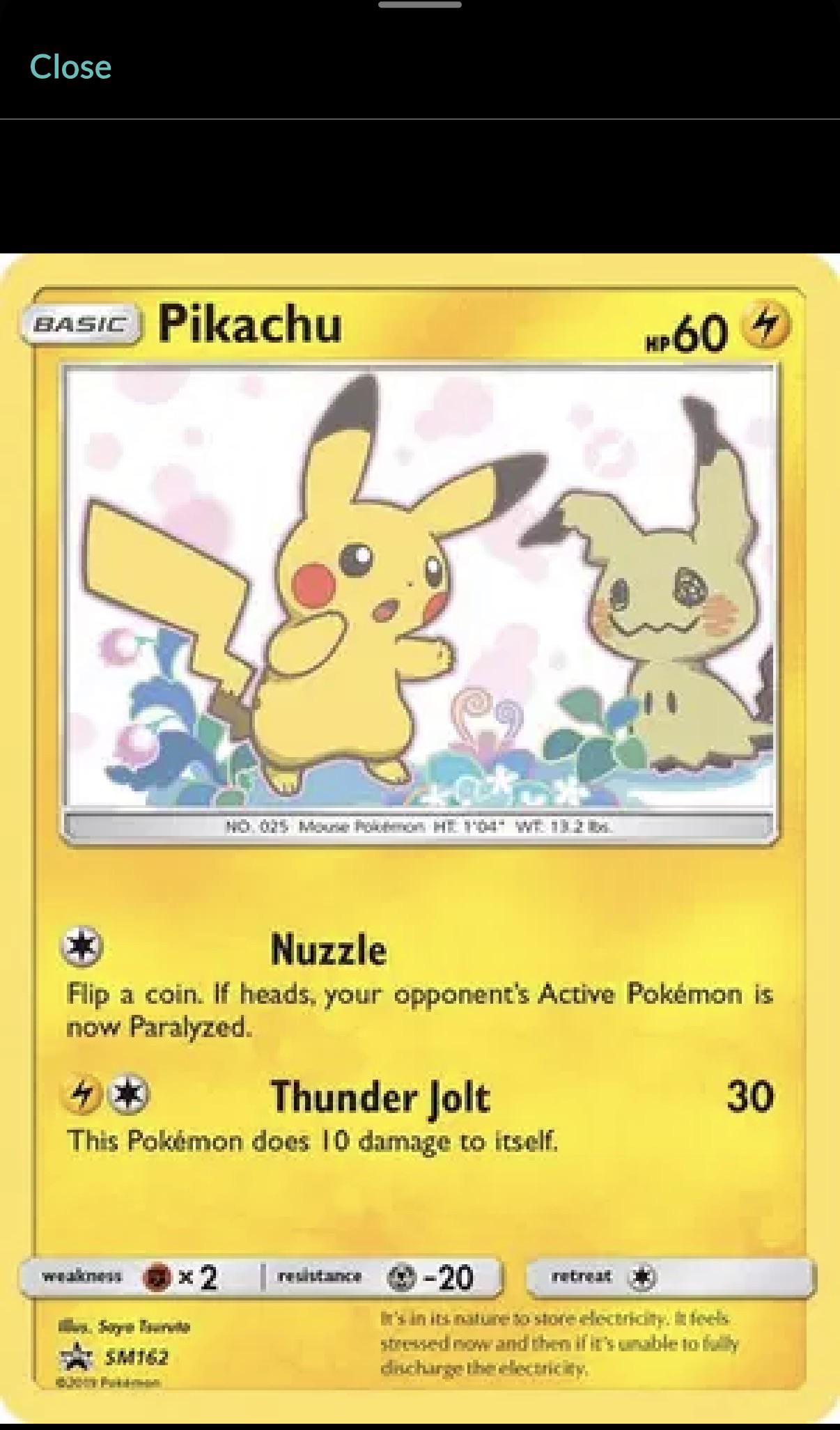 Pikachu SM162