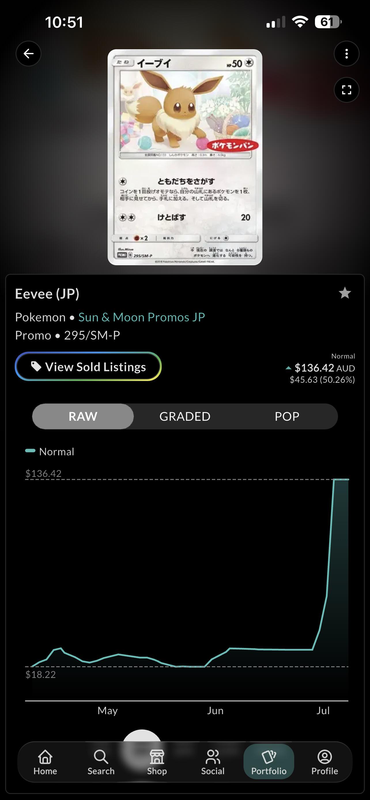 Eevee 295/SM-P