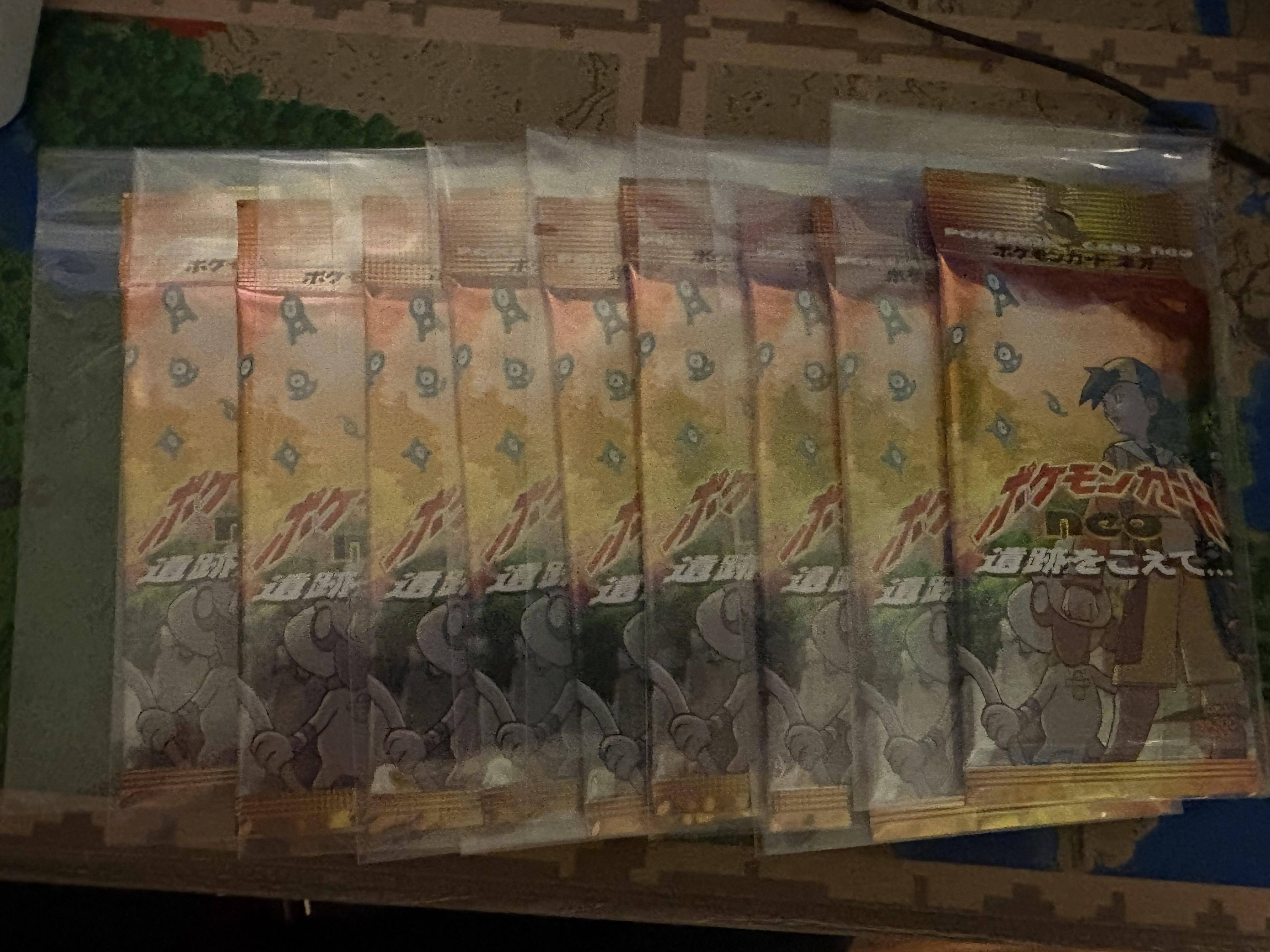 Pokemon Card Neo Booster Pack