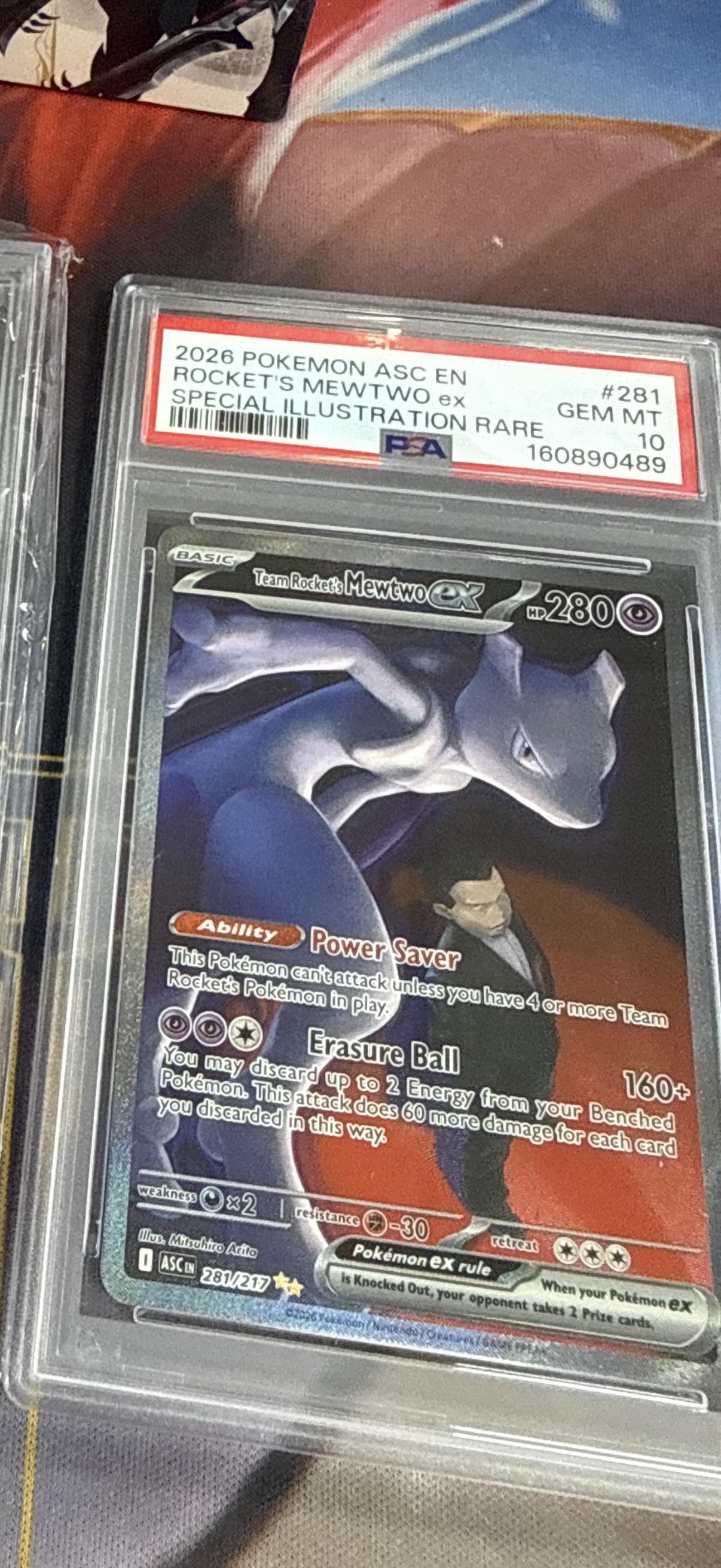 Team Rocket's Mewtwo ex 281/217