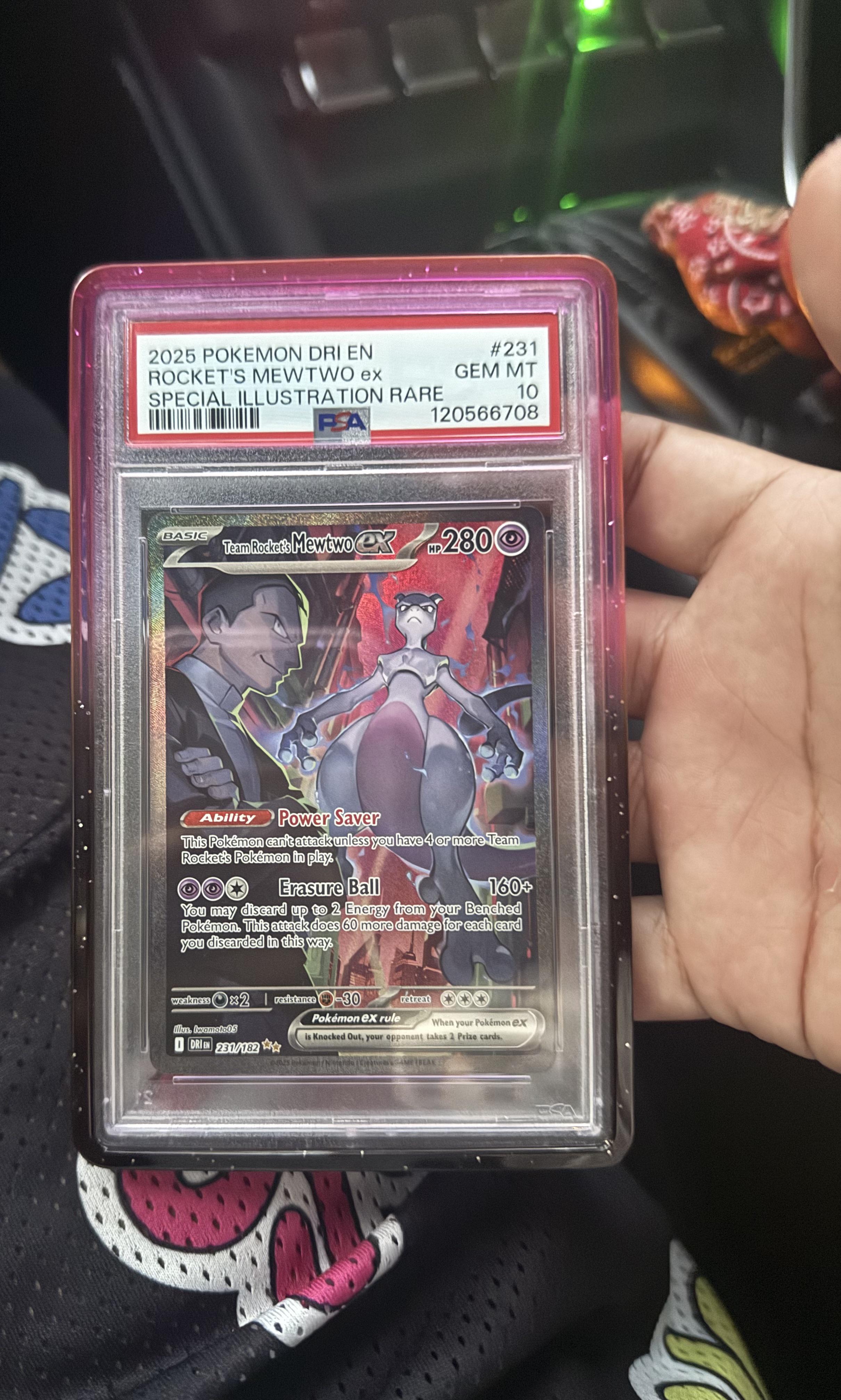 Team Rocket's Mewtwo ex 227/191