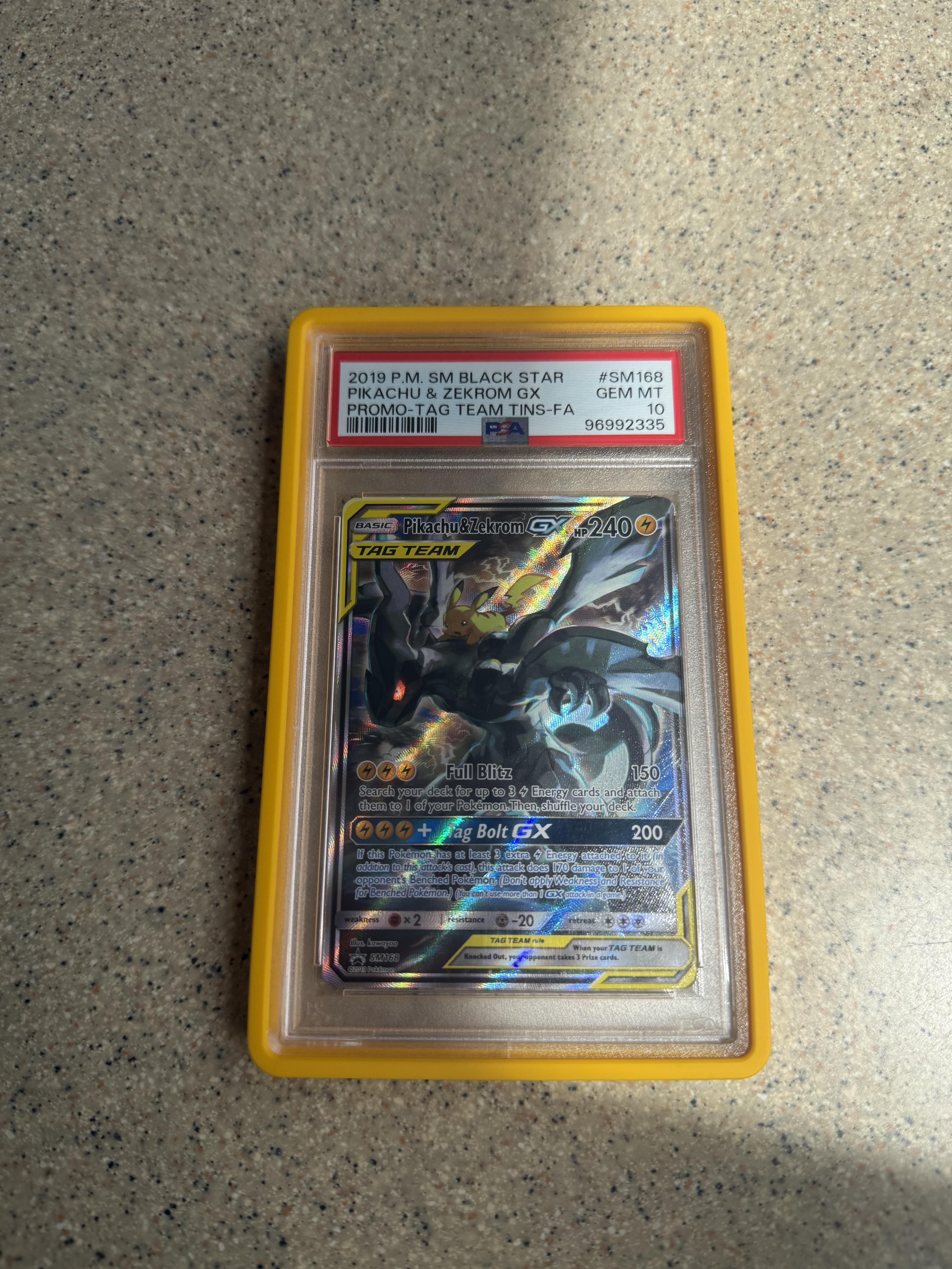 Pikachu & Zekrom GX 240/203