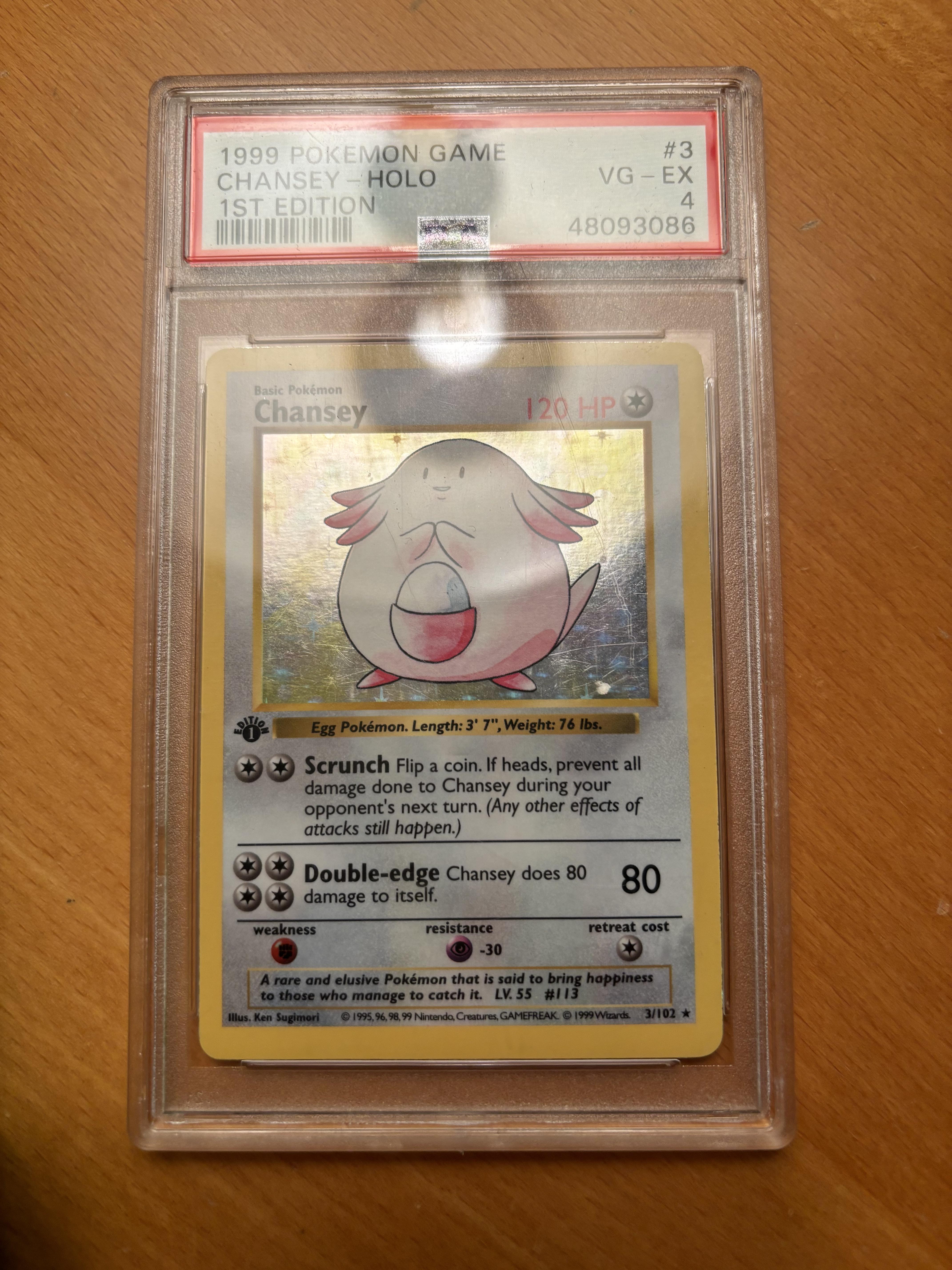 Chansey 3/102