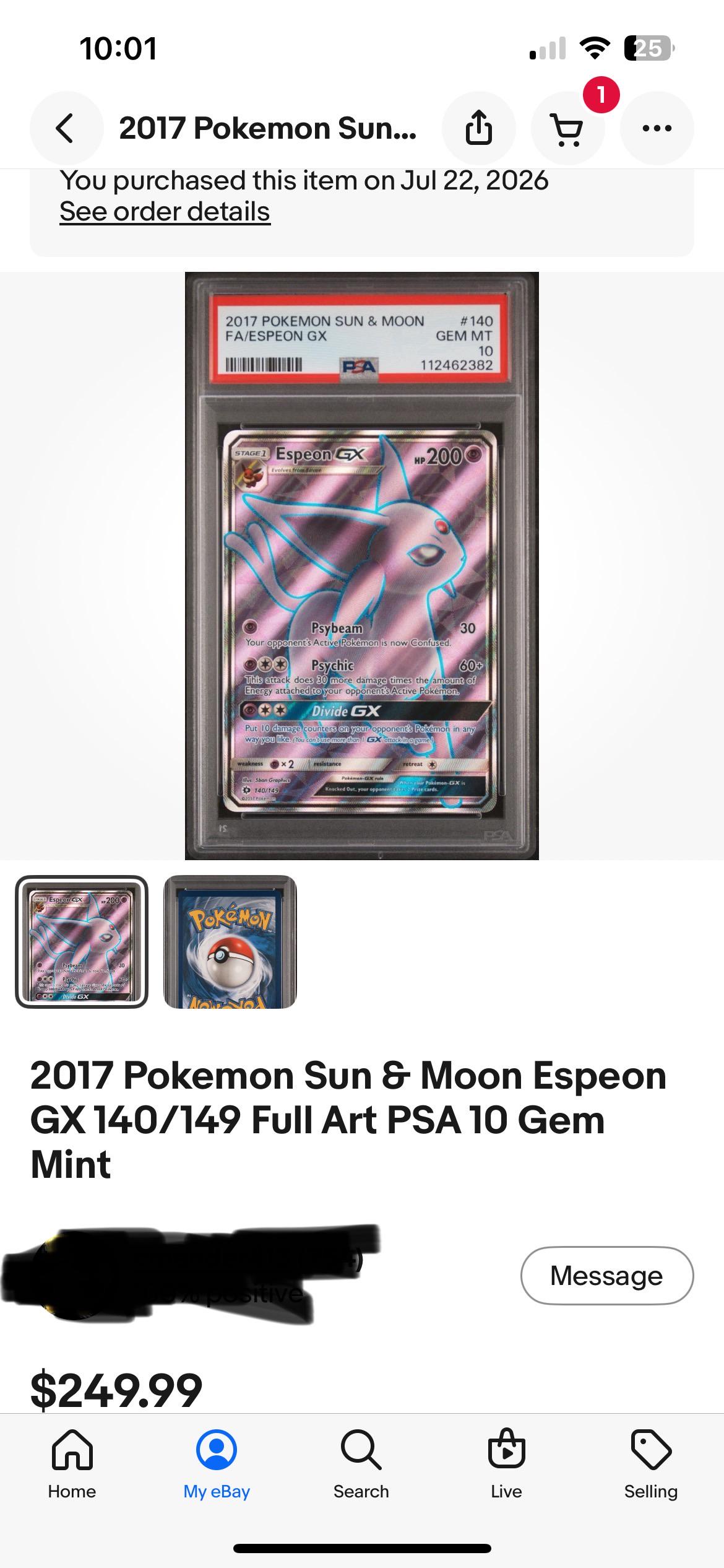 Espeon GX 140/149