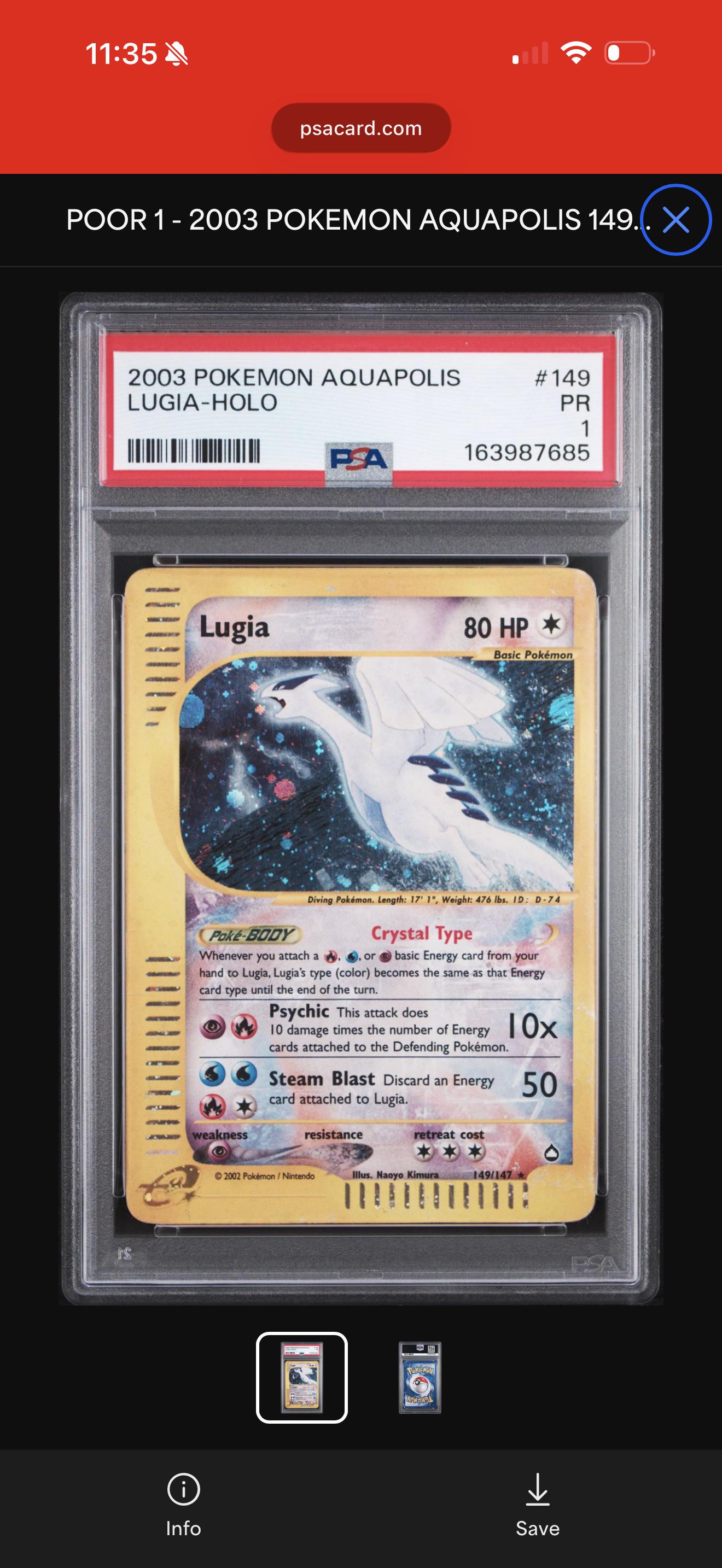 Lugia 149