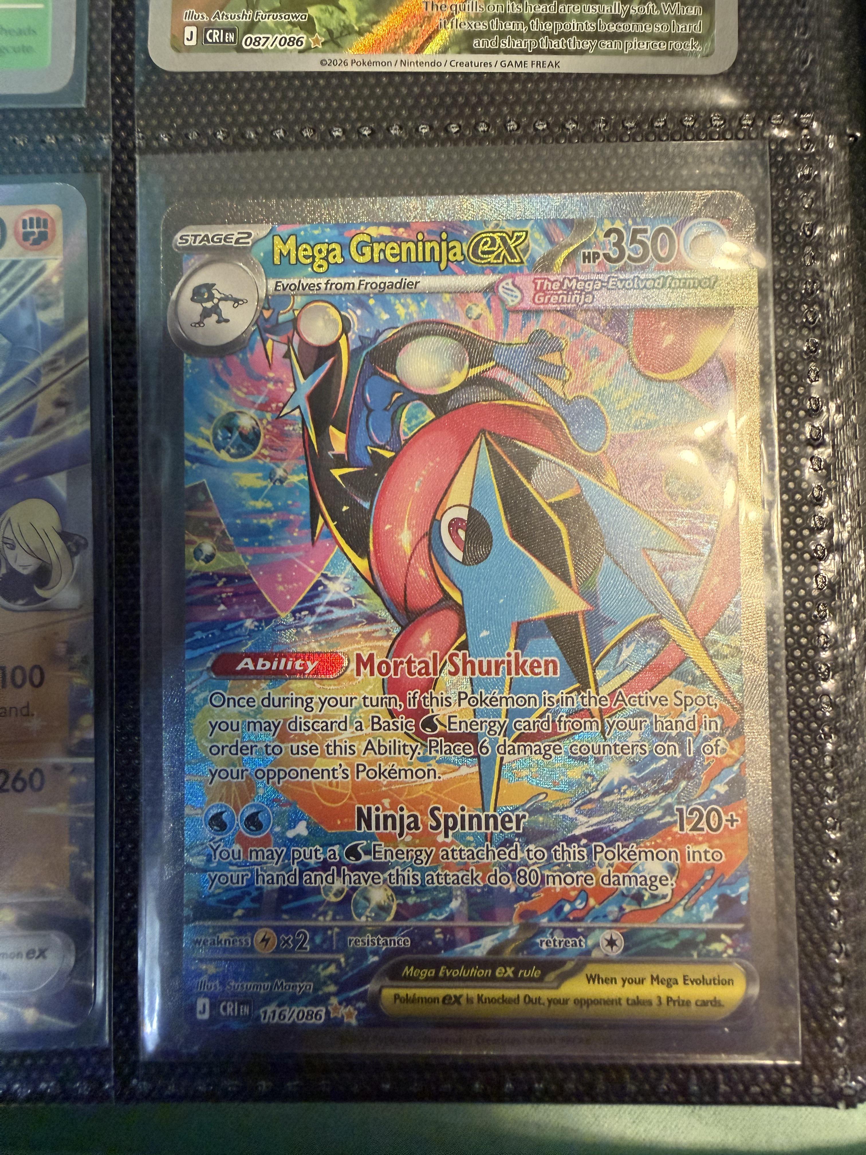 Mega Greninja EX 116/086