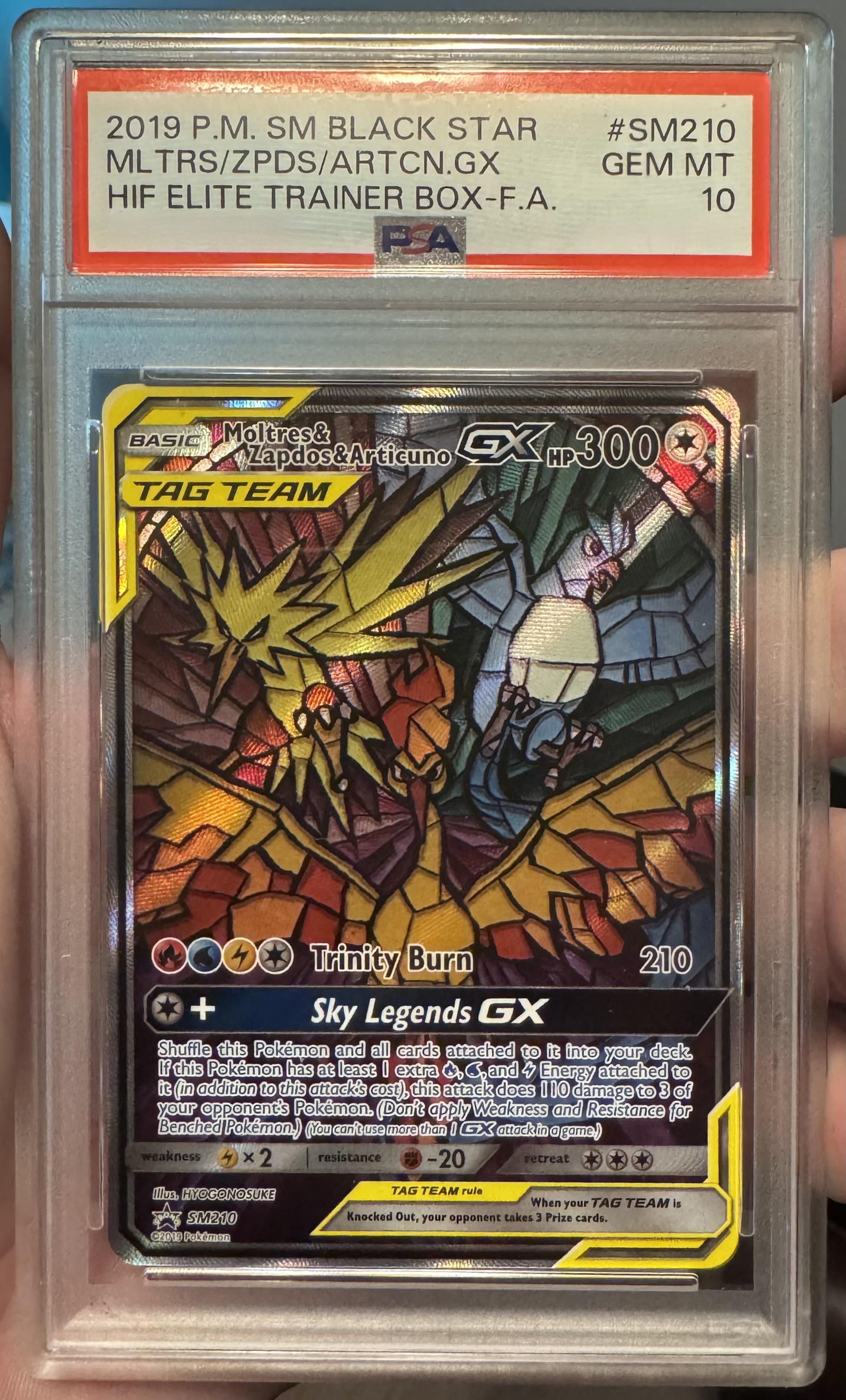 Moltres & Zapdos & Articuno GX 210