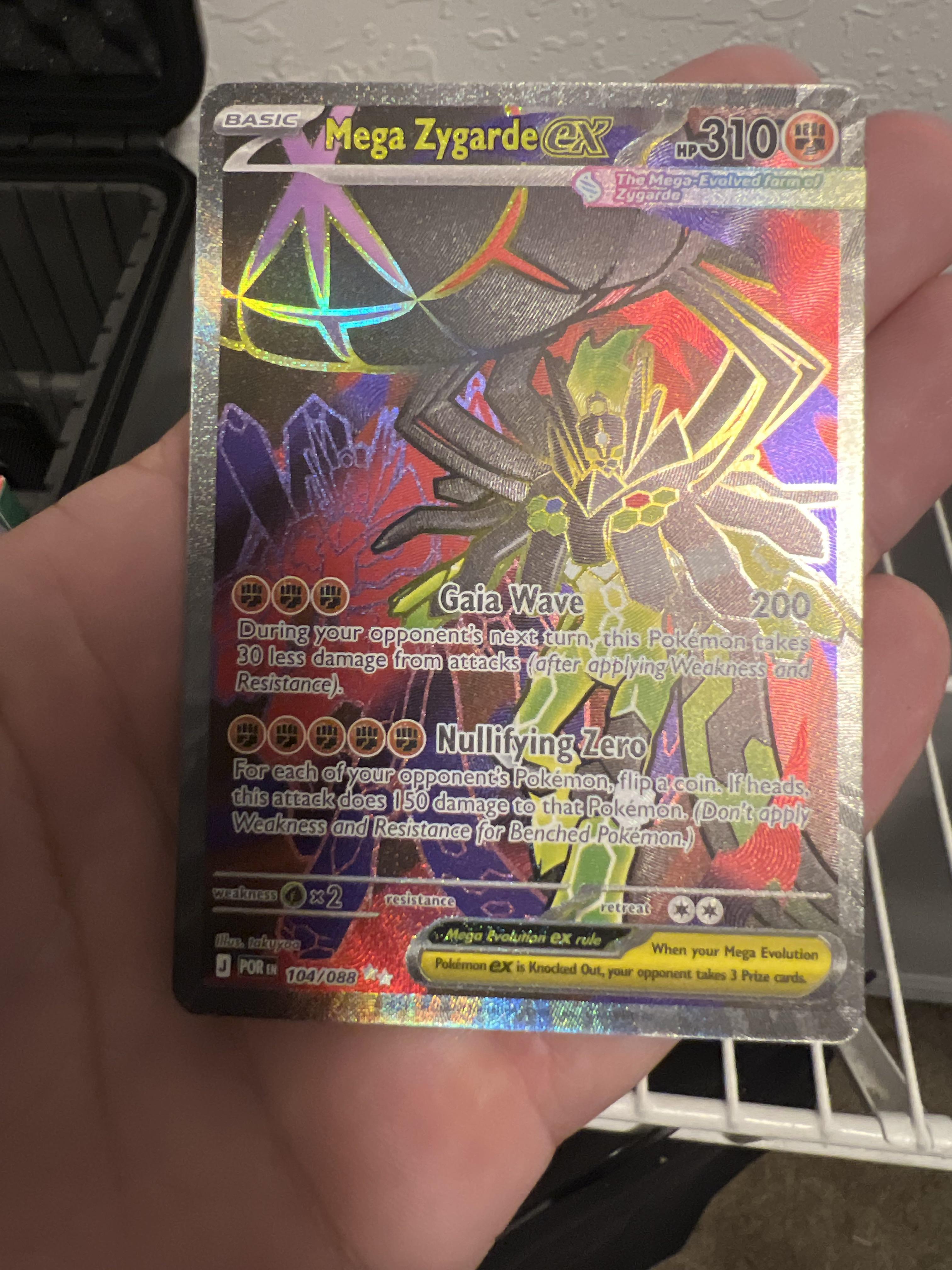Mega Zygarde EX 104/088
