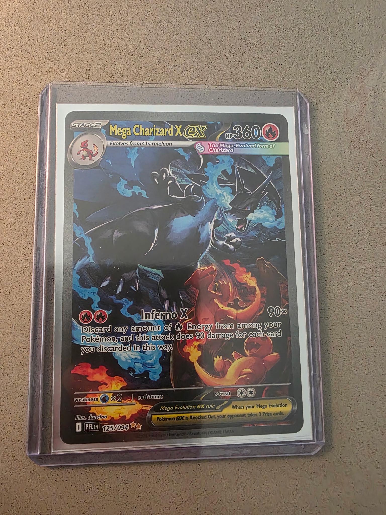 Mega Charizard X EX 125/094