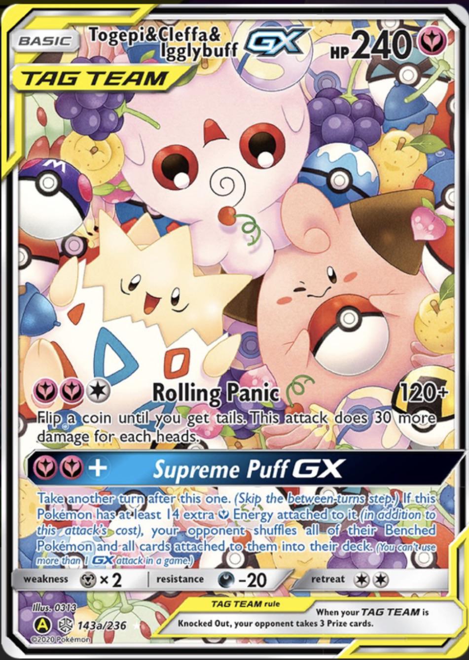 Togepi & Cleffa GX 143a/236