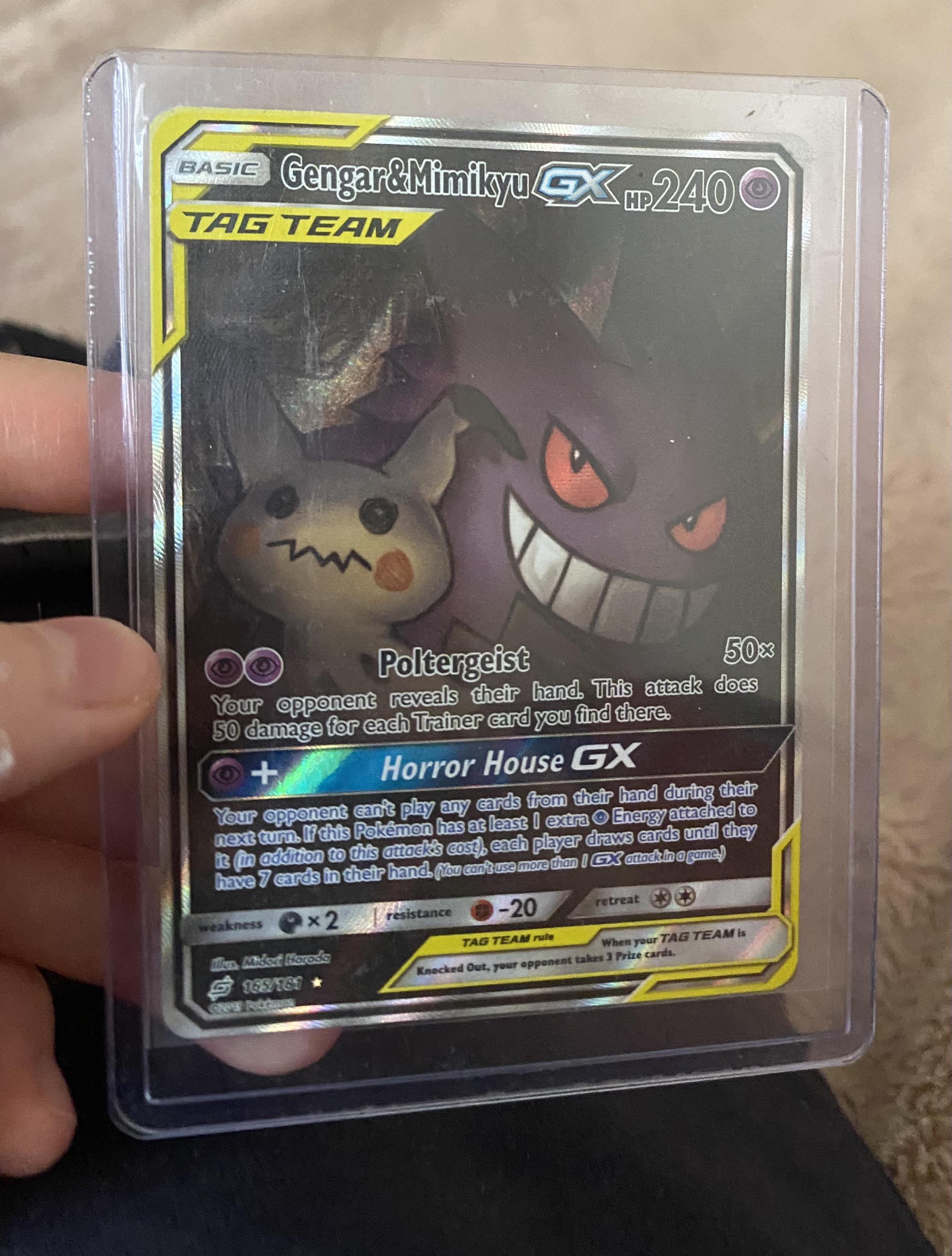 Gengar & Mimikyu GX 181/181