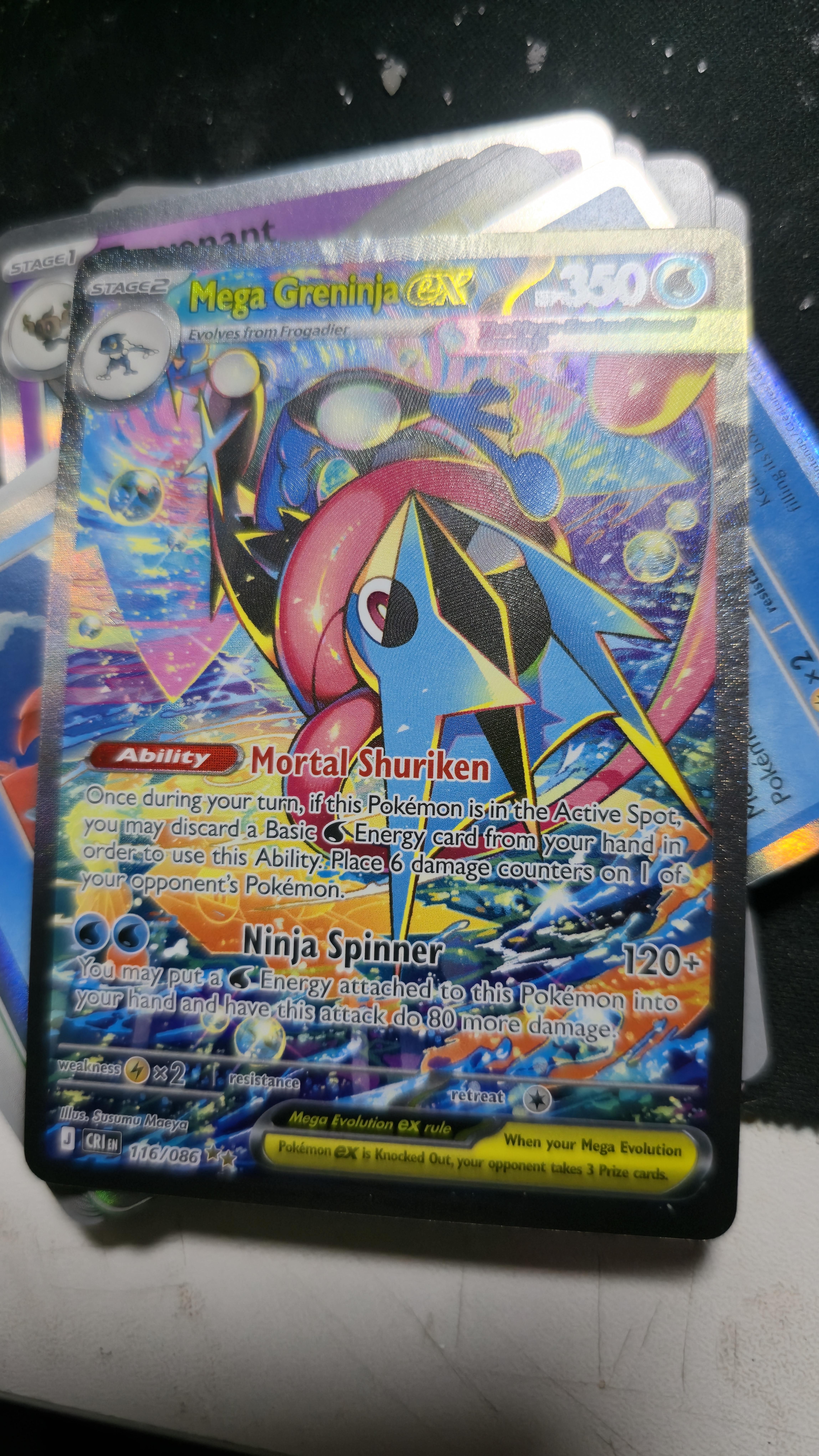 Mega Greninja EX 116/086