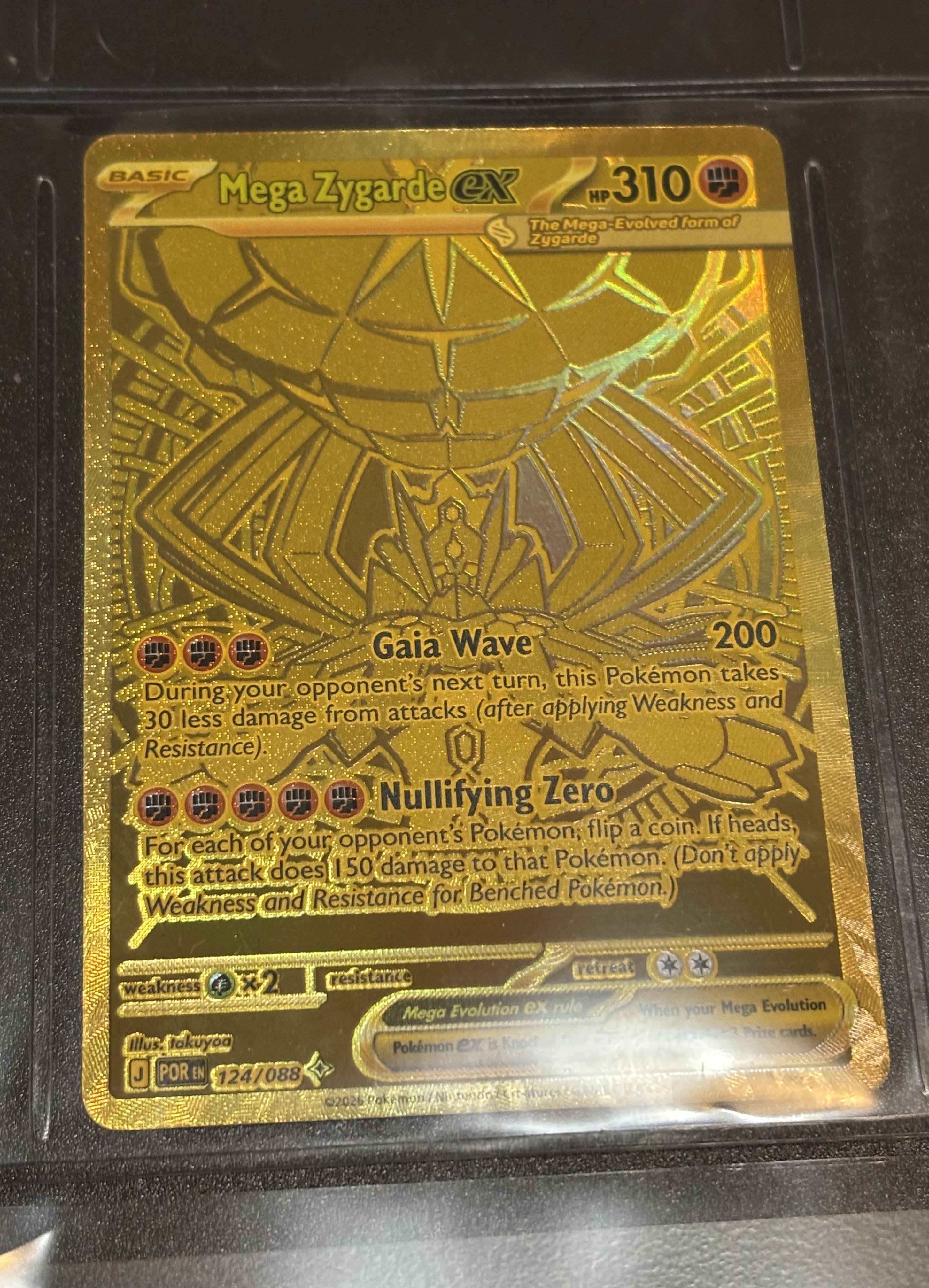 Mega Zygarde ex 124/088