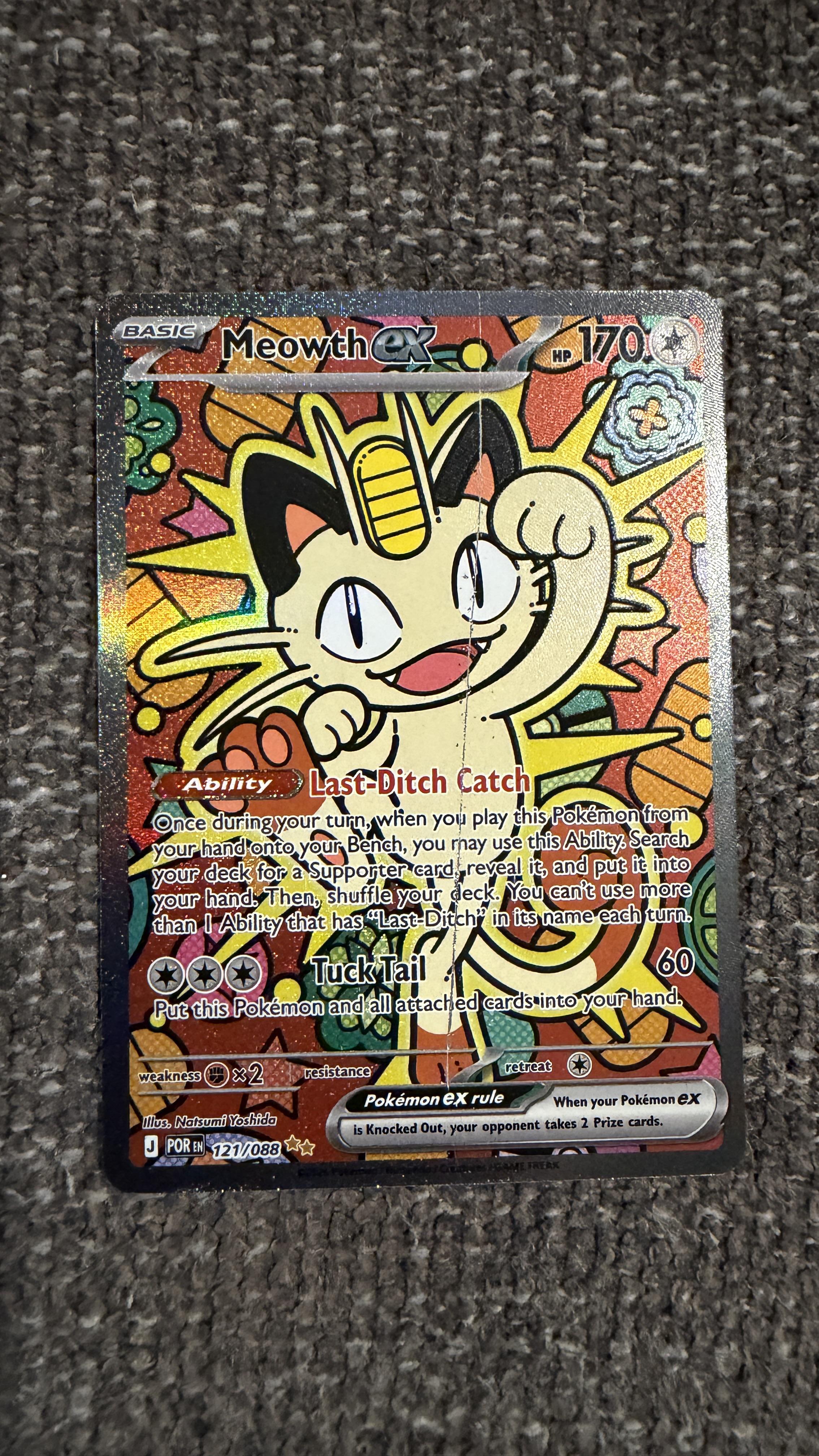 Meowth ex 121/088