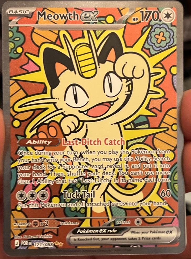 Meowth ex 121/088