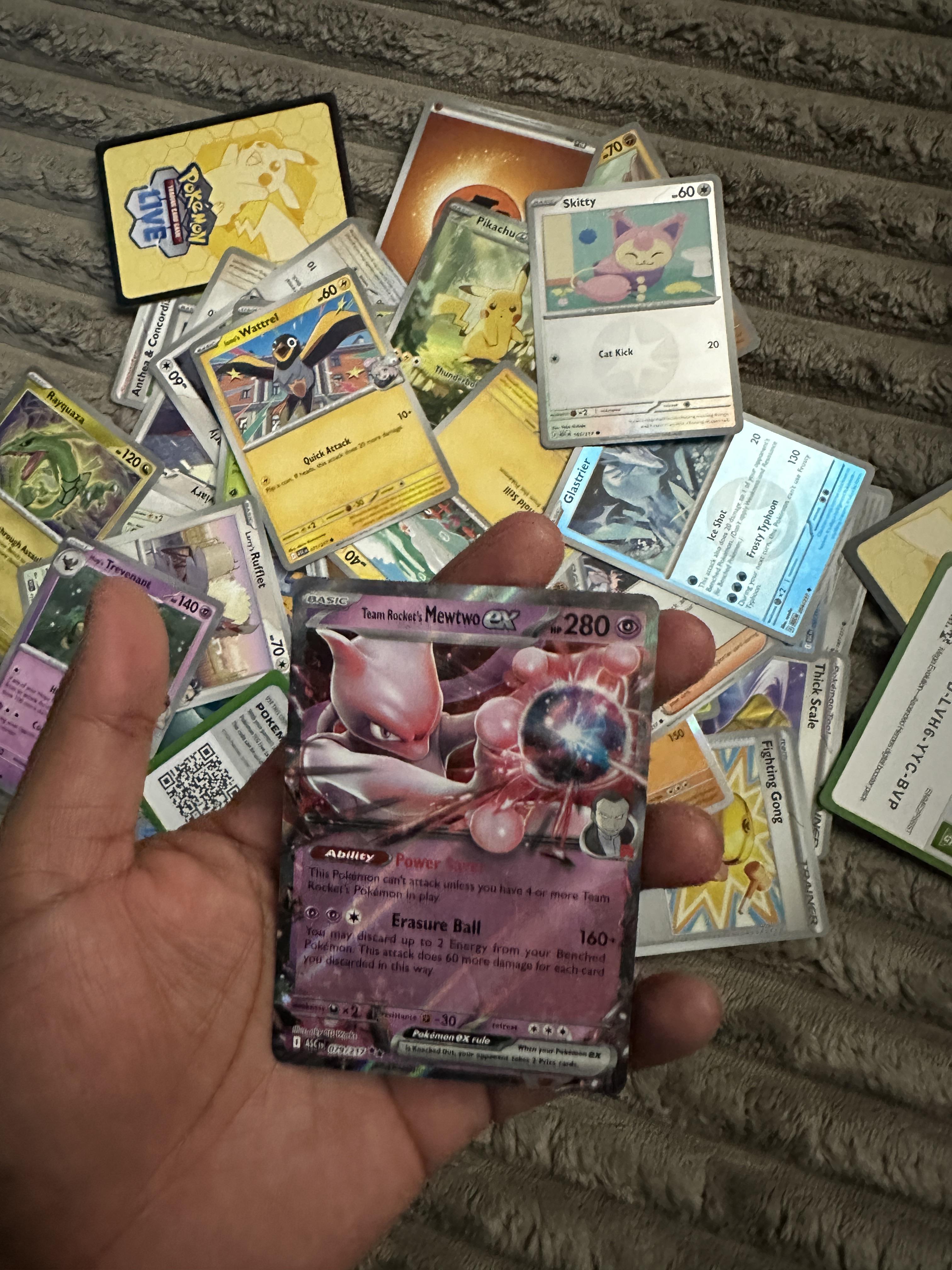 Team Rocket's Mewtwo EX 102/108
