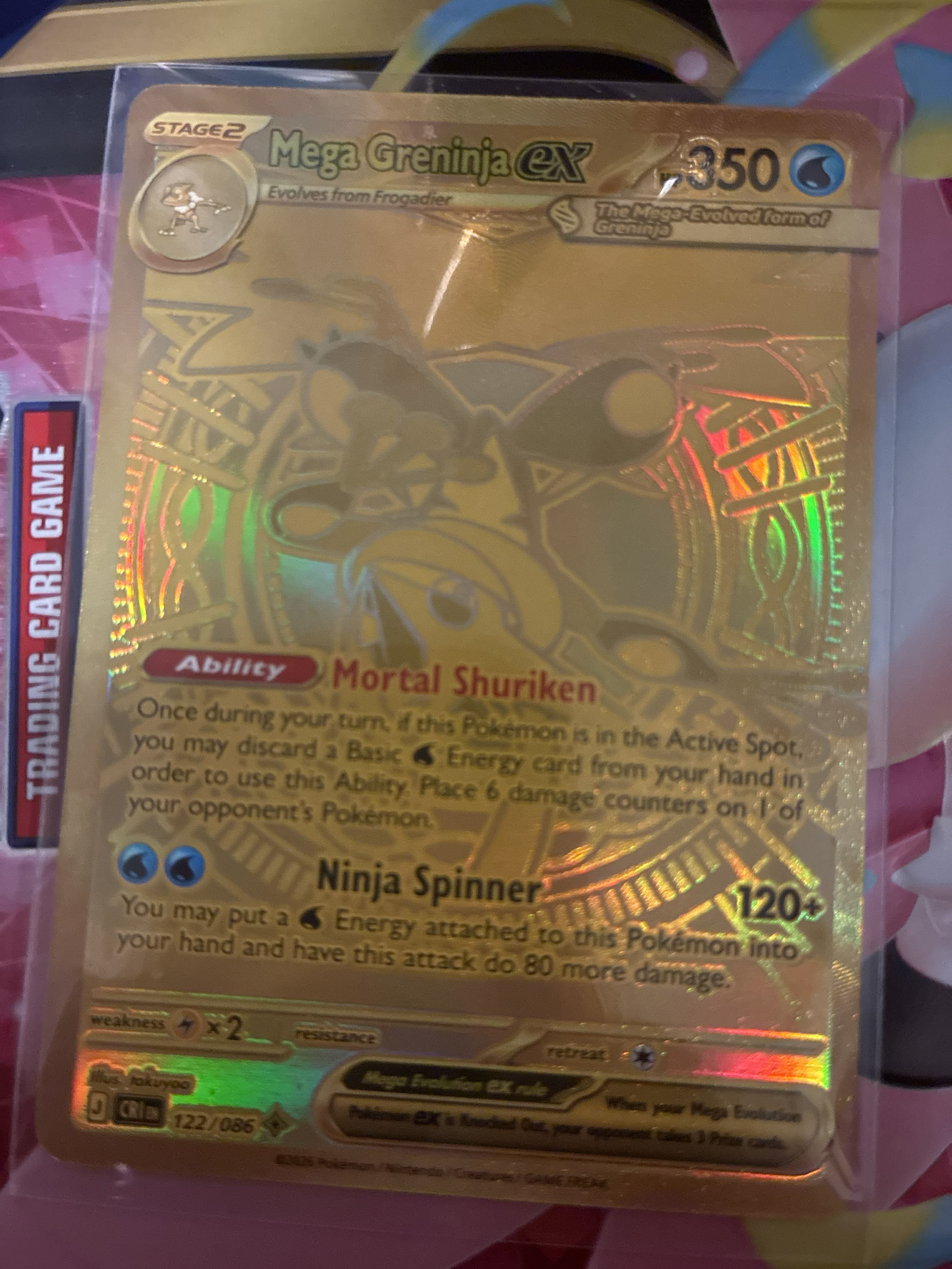 Mega Greninja EX 122/086