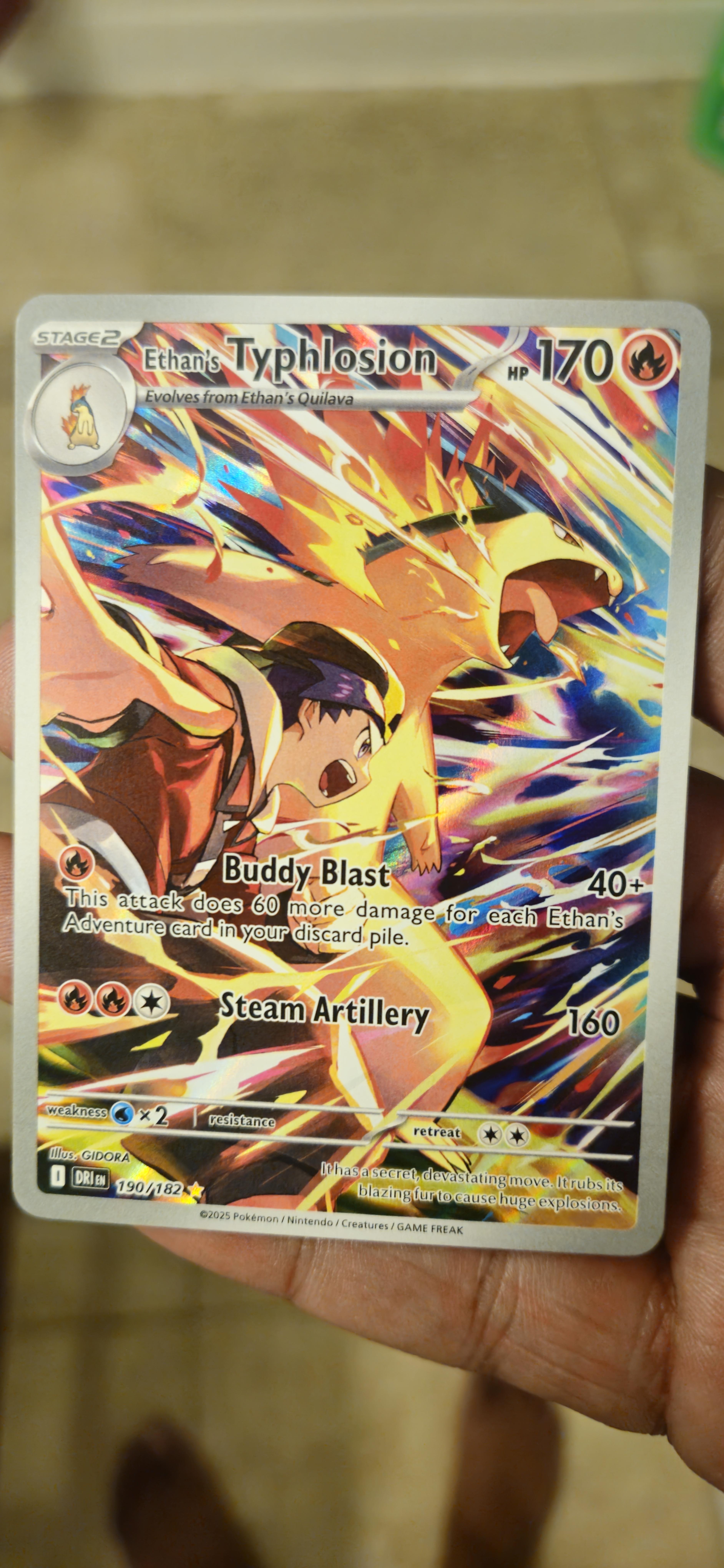 Ethan's Typhlosion 190/182
