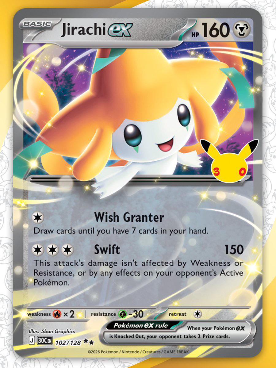 Jirachi ex 102/128