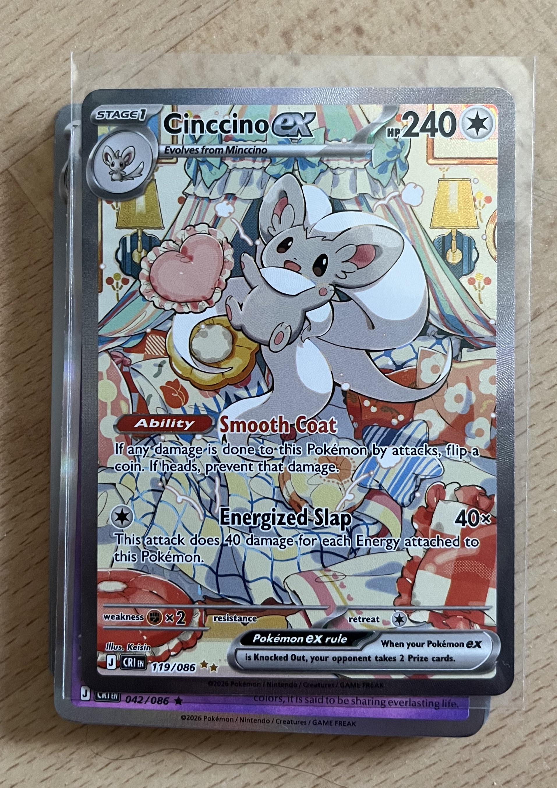 Cinccino ex 119/086