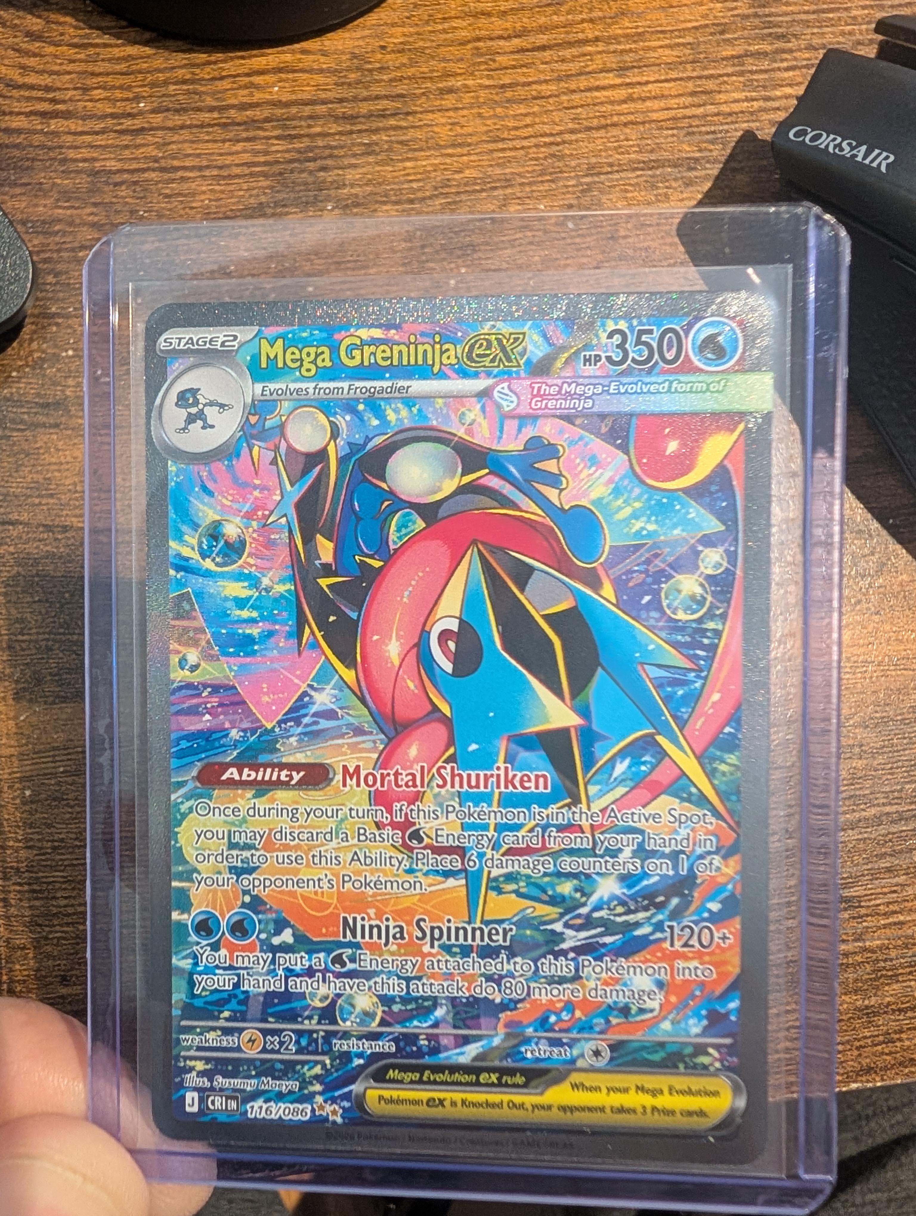 Mega Greninja EX 116/086