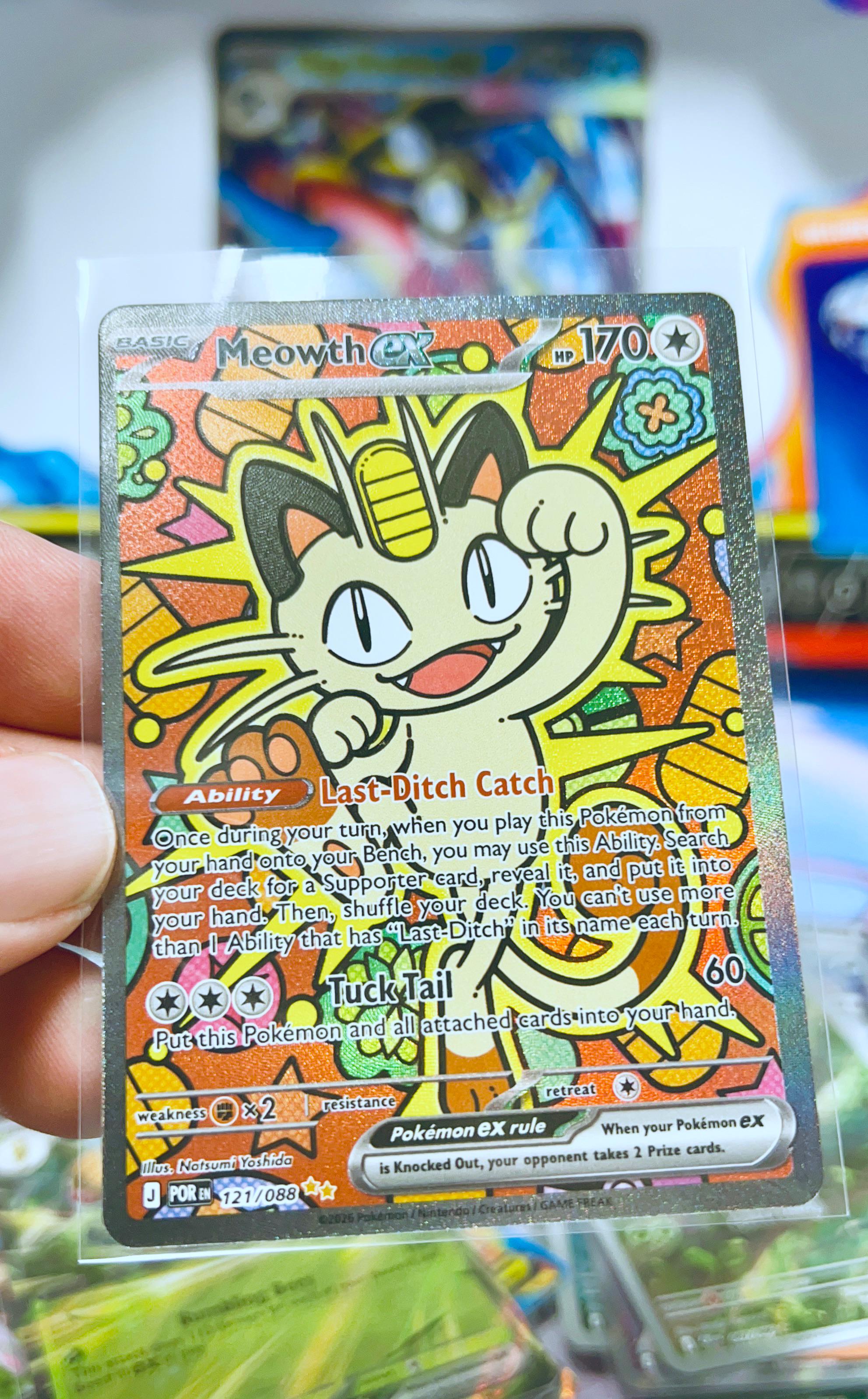 Meowth ex 121/088
