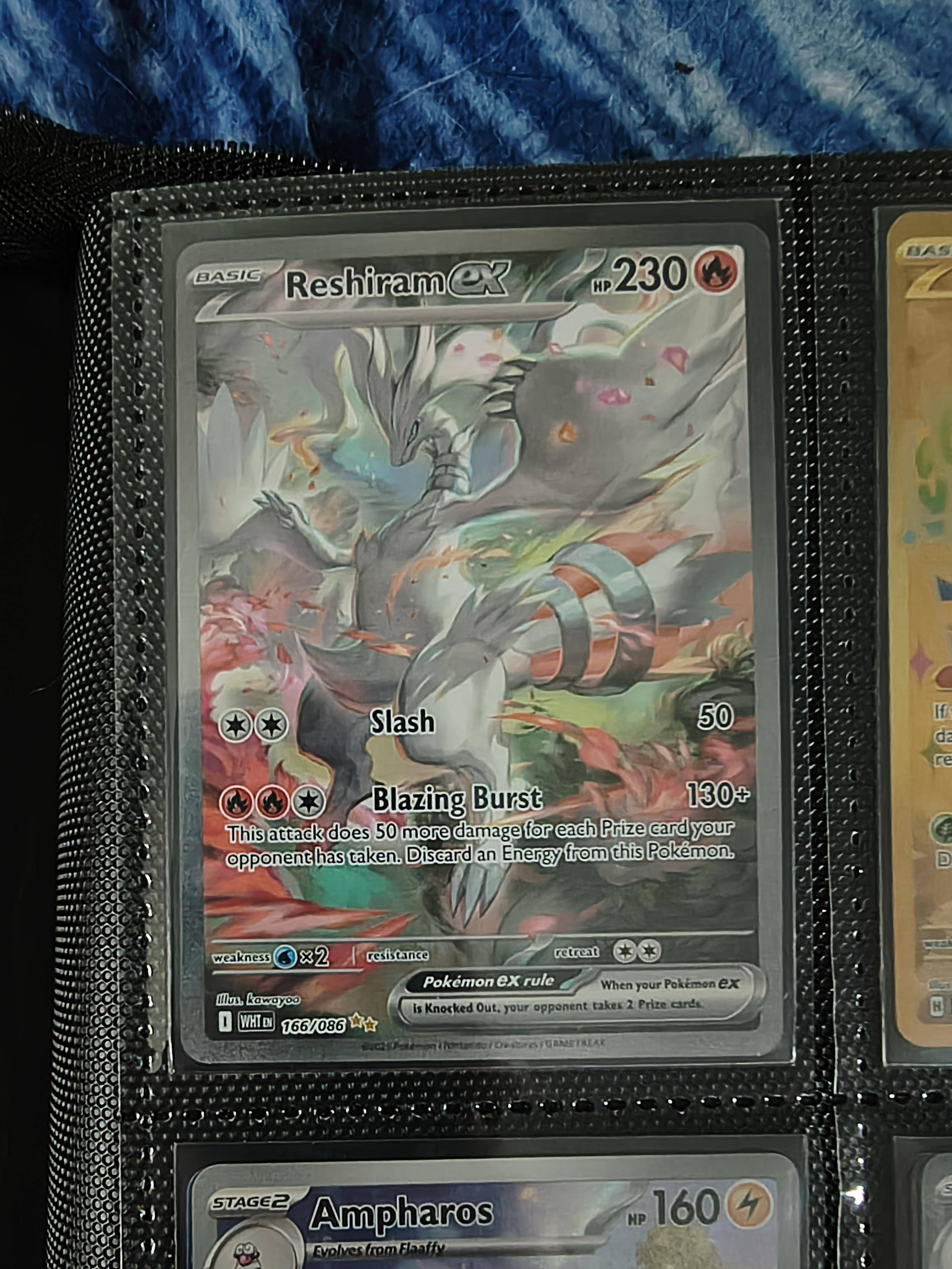 Reshiram ex 166/086