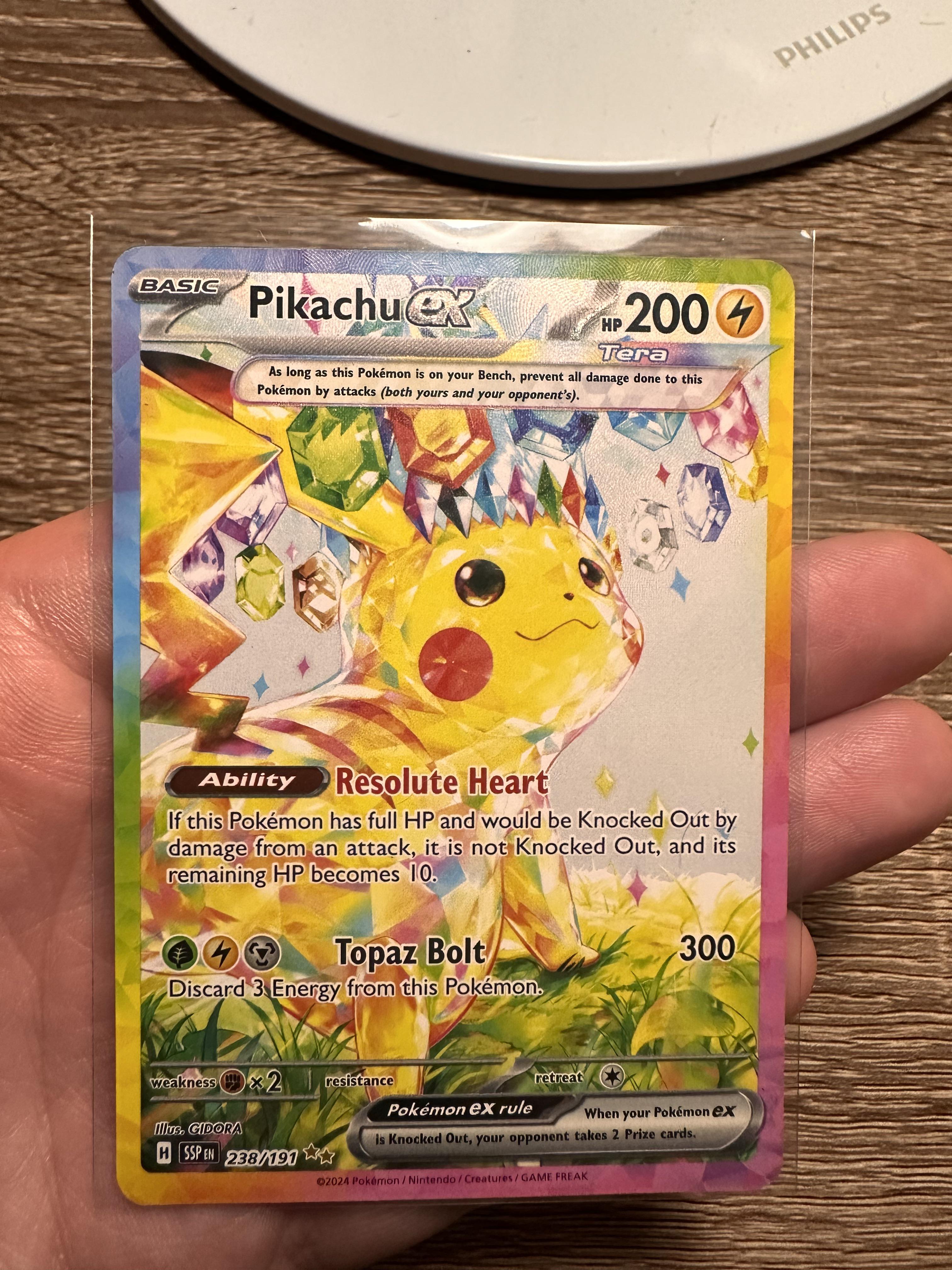 Pikachu ex 238/191