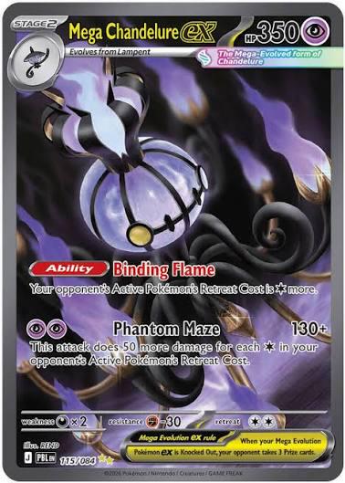 Mega Chandelure EX 115/084