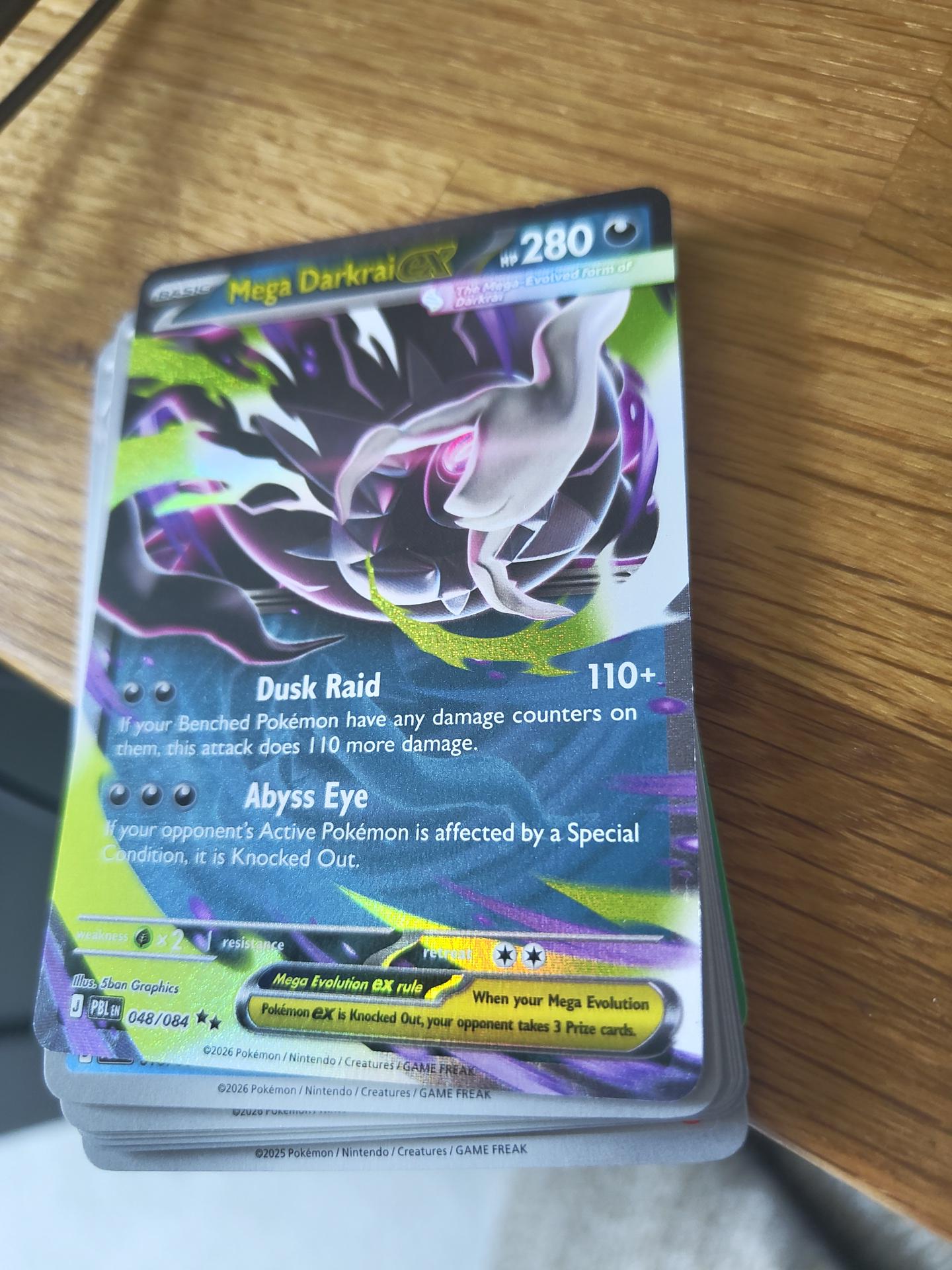 Mega Darkrai EX 048/084