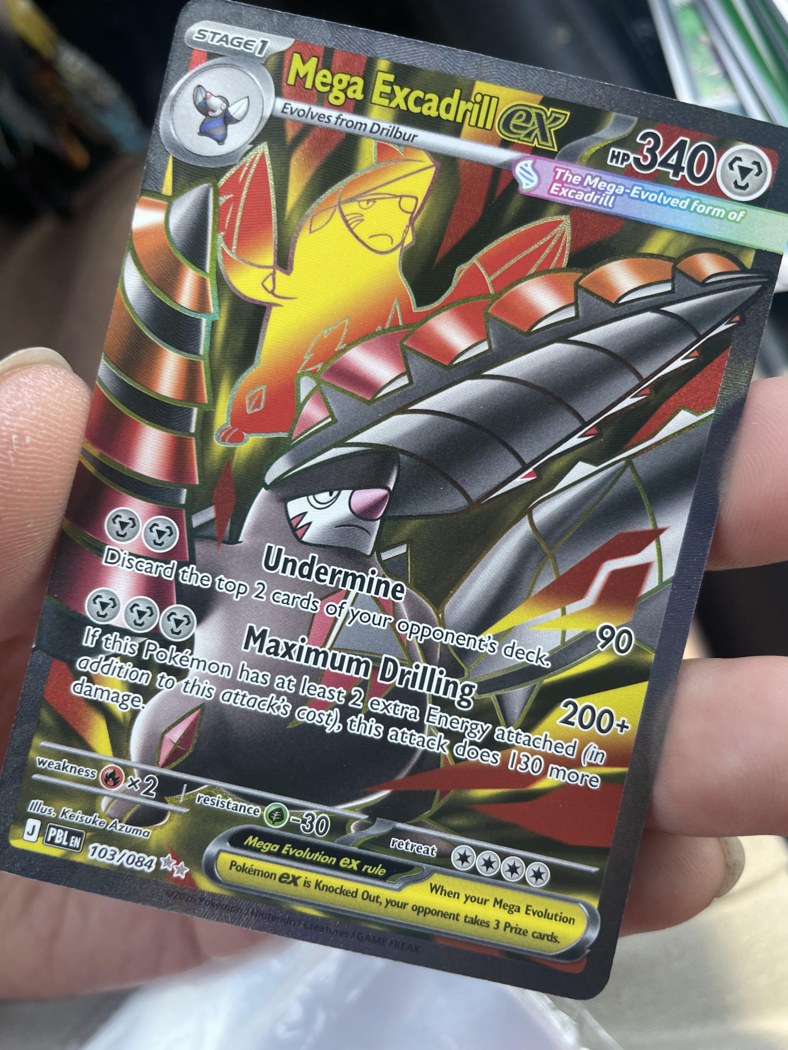 Mega Excadrill EX 103/084