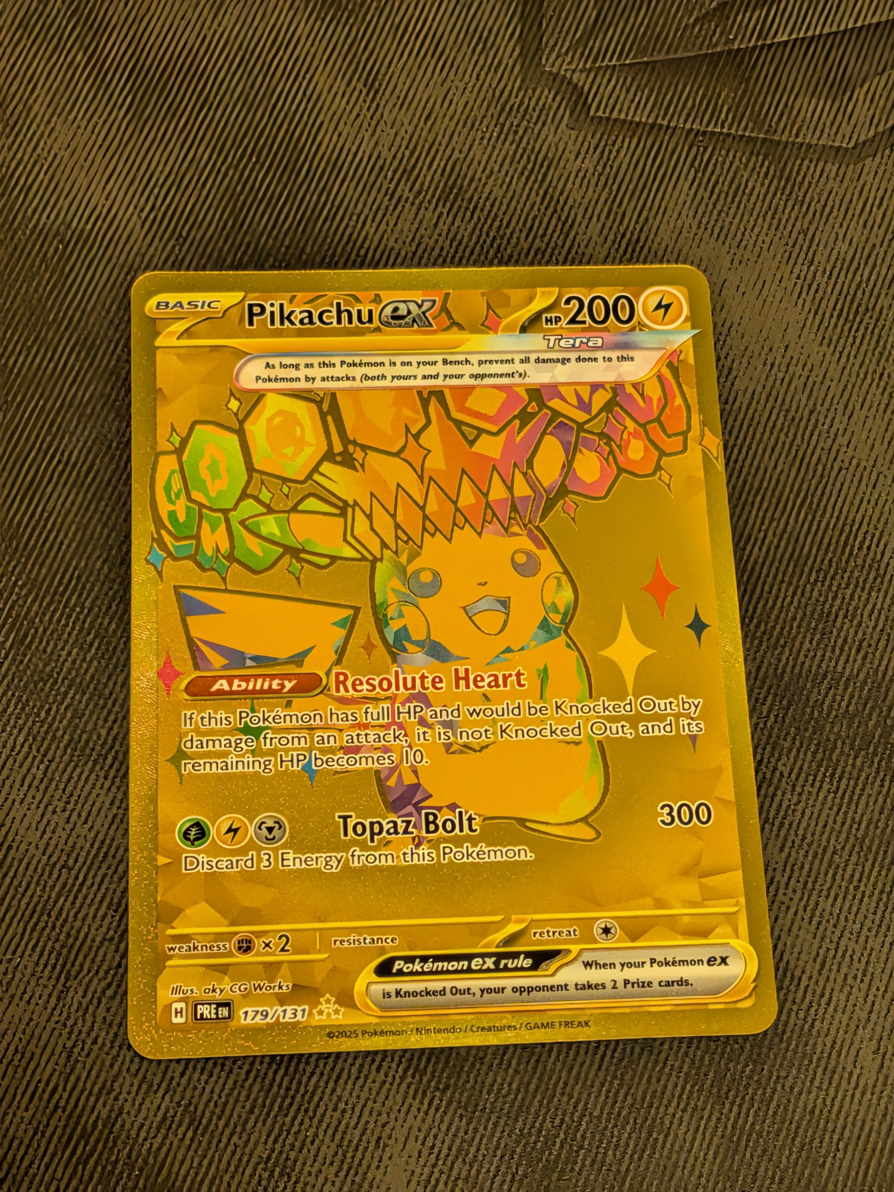 Pikachu ex 179/131