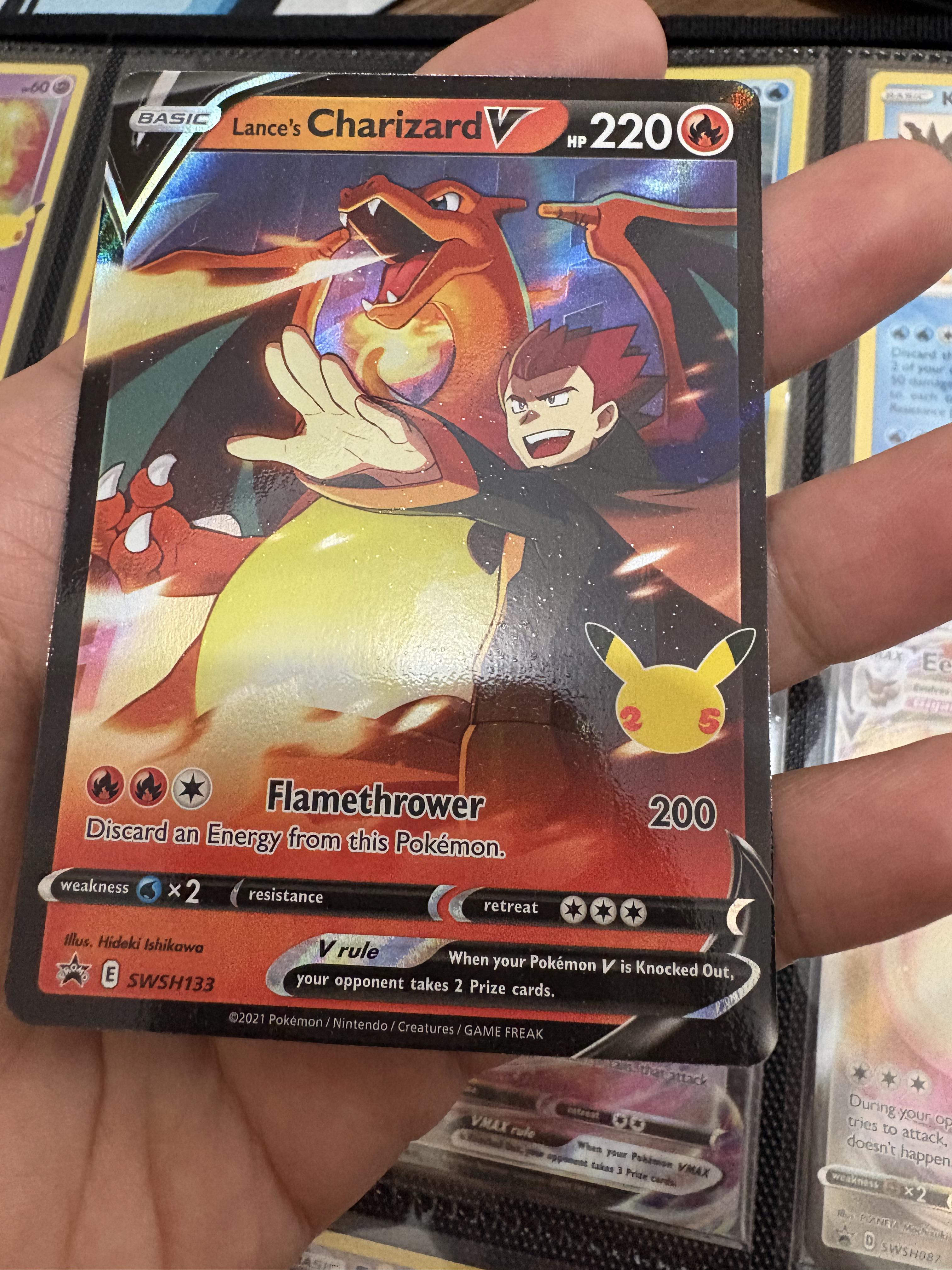 Lance's Charizard V SWSH133